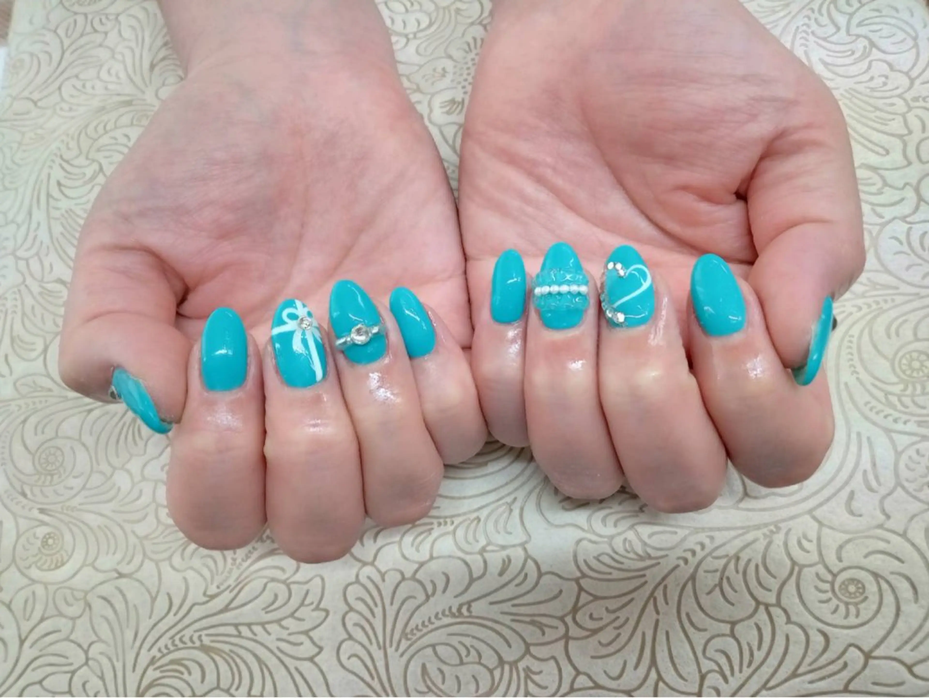 ネイル フラワーネイル precious nail room所属・precious nail  roomのネイルデザイン