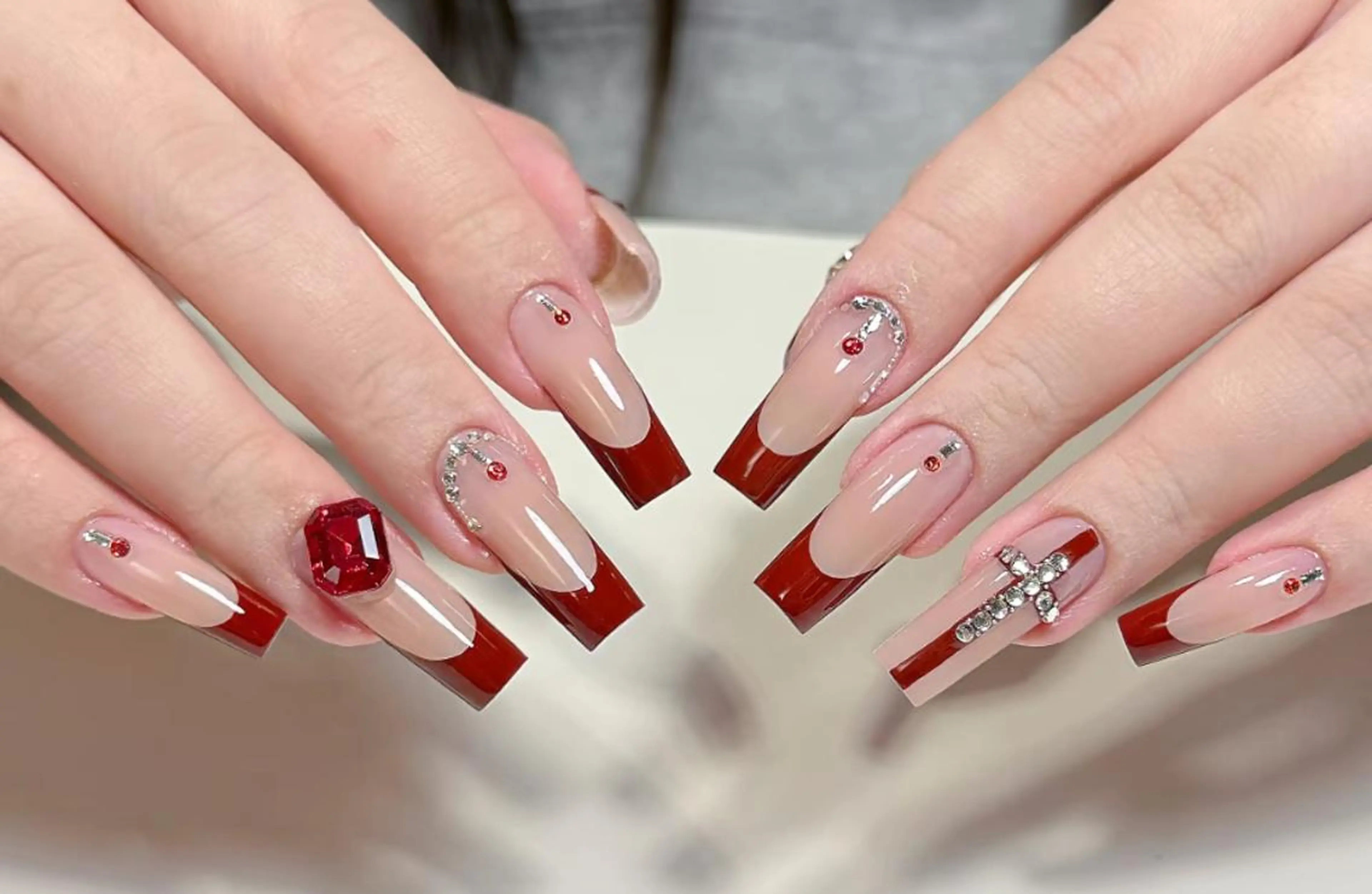 ネイル ハンドネイル By moonネイル 🌷ワンホン/韓国風のネイルデザイン