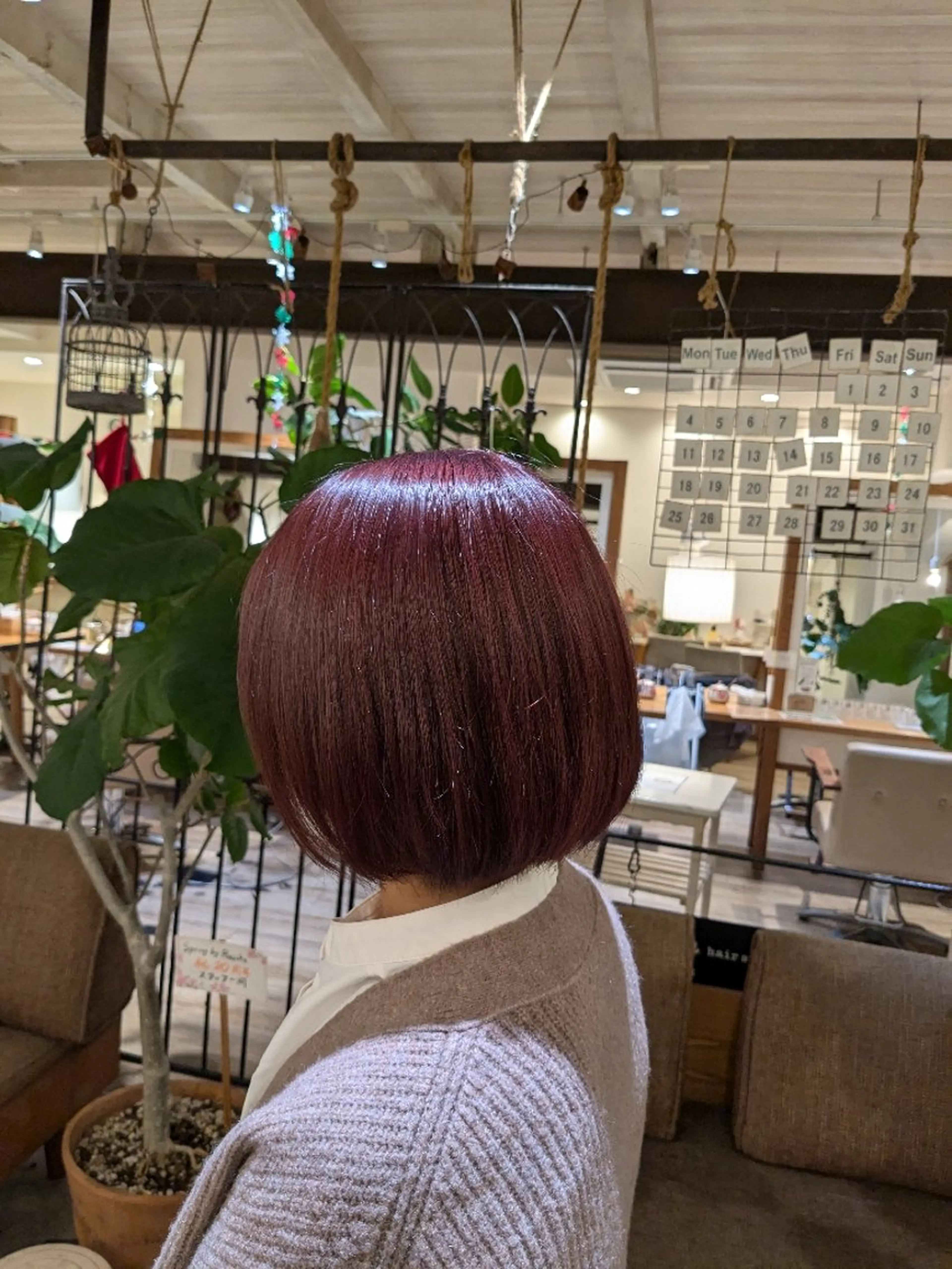 ミディアム ヘアカラー spring by rasiku所属・Spring Akariのヘアスタイル