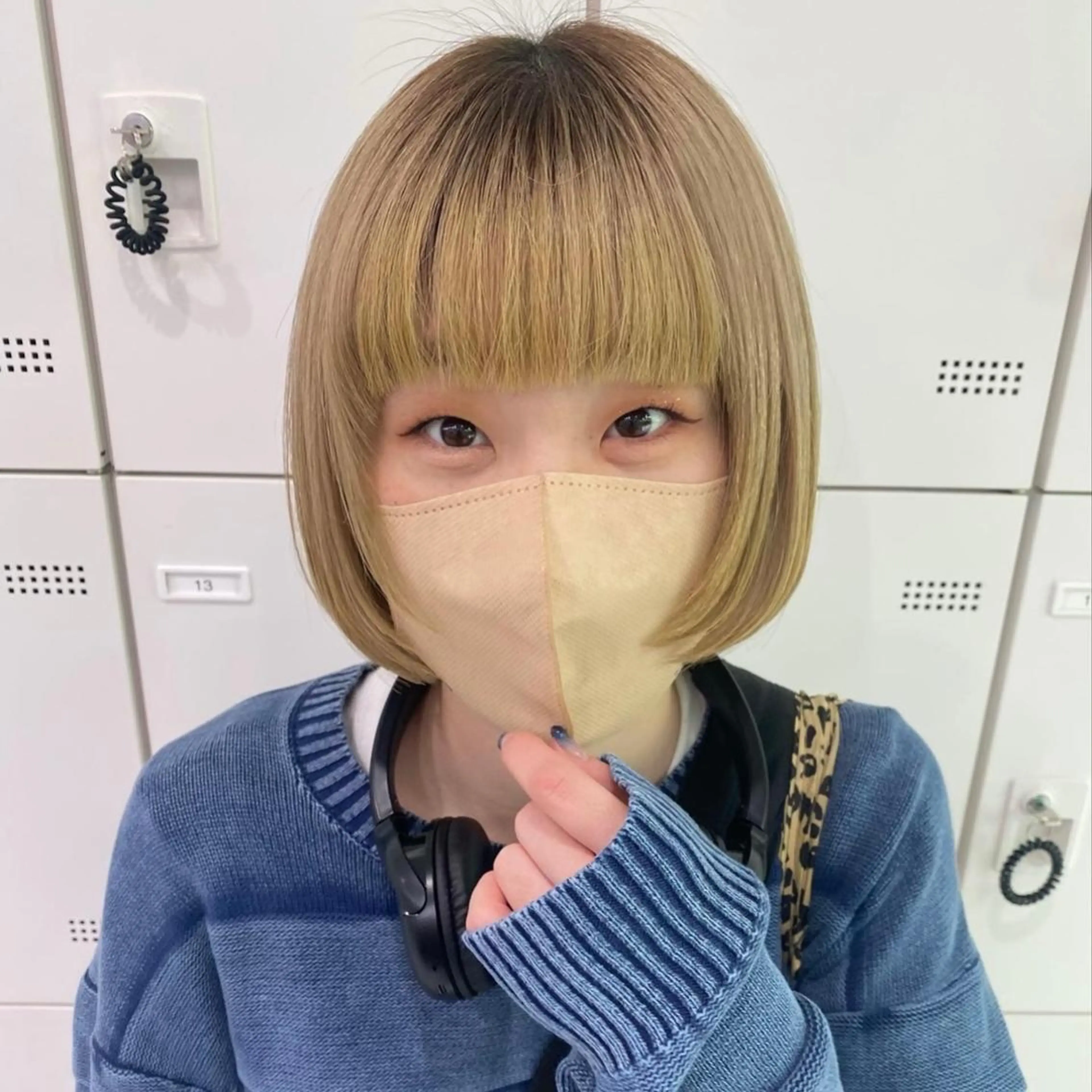 ショート カラー ヘアカラー トリートメント 🌼リナ🌼赤み消し オリーブ/ブラウンのヘアスタイル