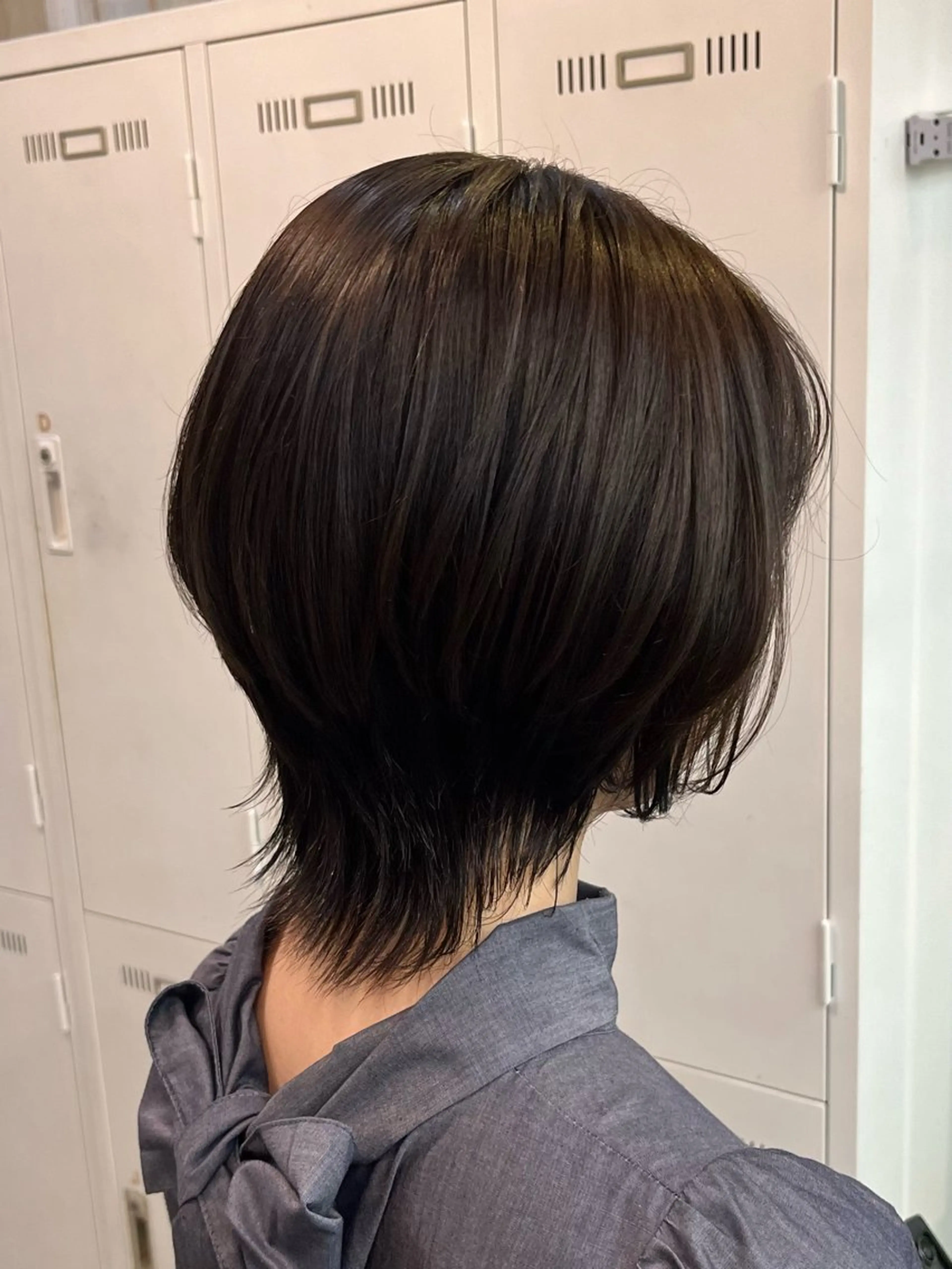 ショート カラー ブラウンカラー ウルフカット カット 🦋レイヤー職人 猪瀬玲奈🦋のヘアスタイル