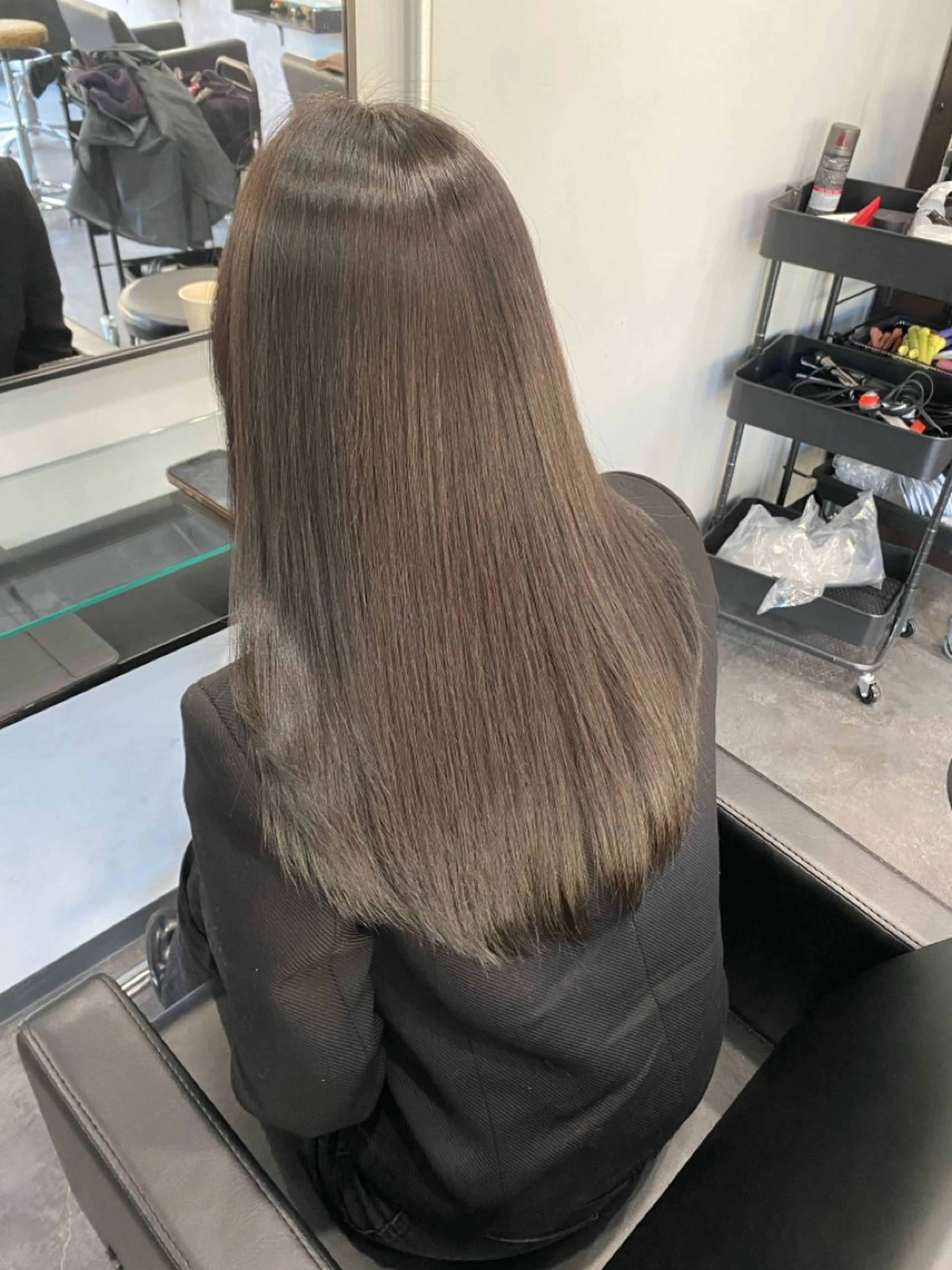 セミロング カット ヘアカラー トリートメント 【髪質改善】加藤 崇徳のヘアスタイル