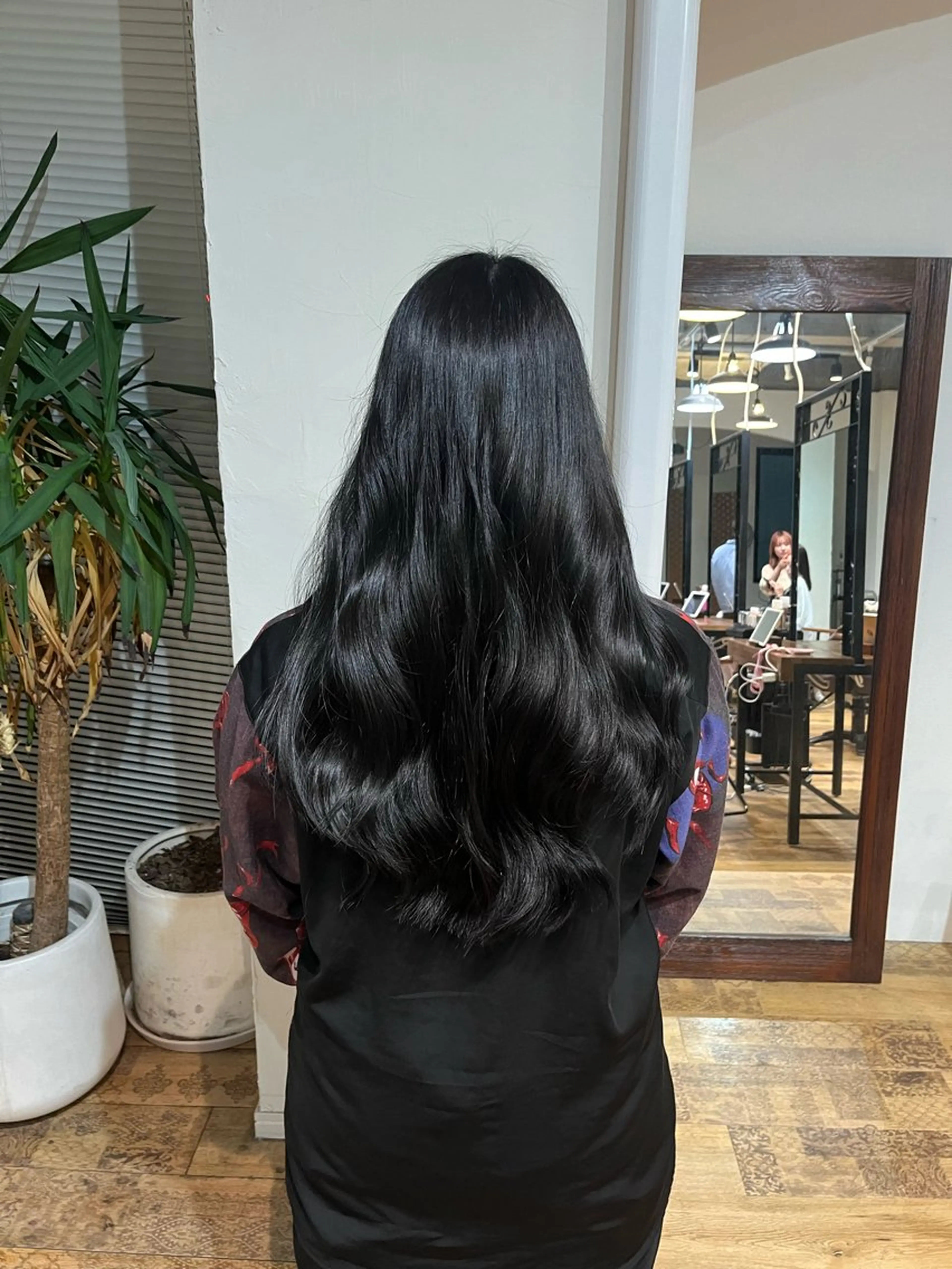 ロング Anri /カラーモデルのヘアスタイル