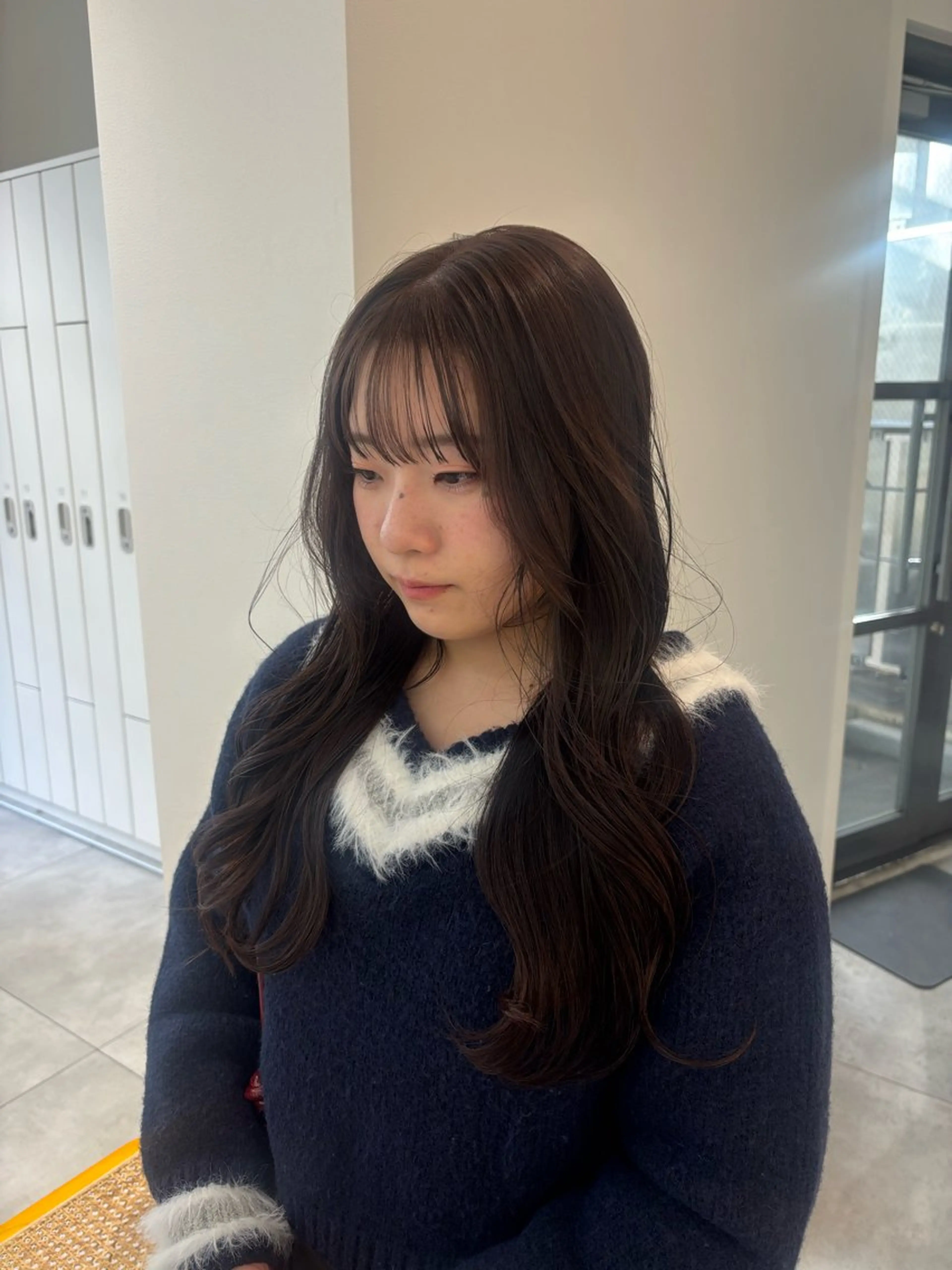 ロング ヘアカラー トリートメント unami omotesando所属・艶髪໒꒱/透明感 カラー🍀_そら🪽のその他イメージ