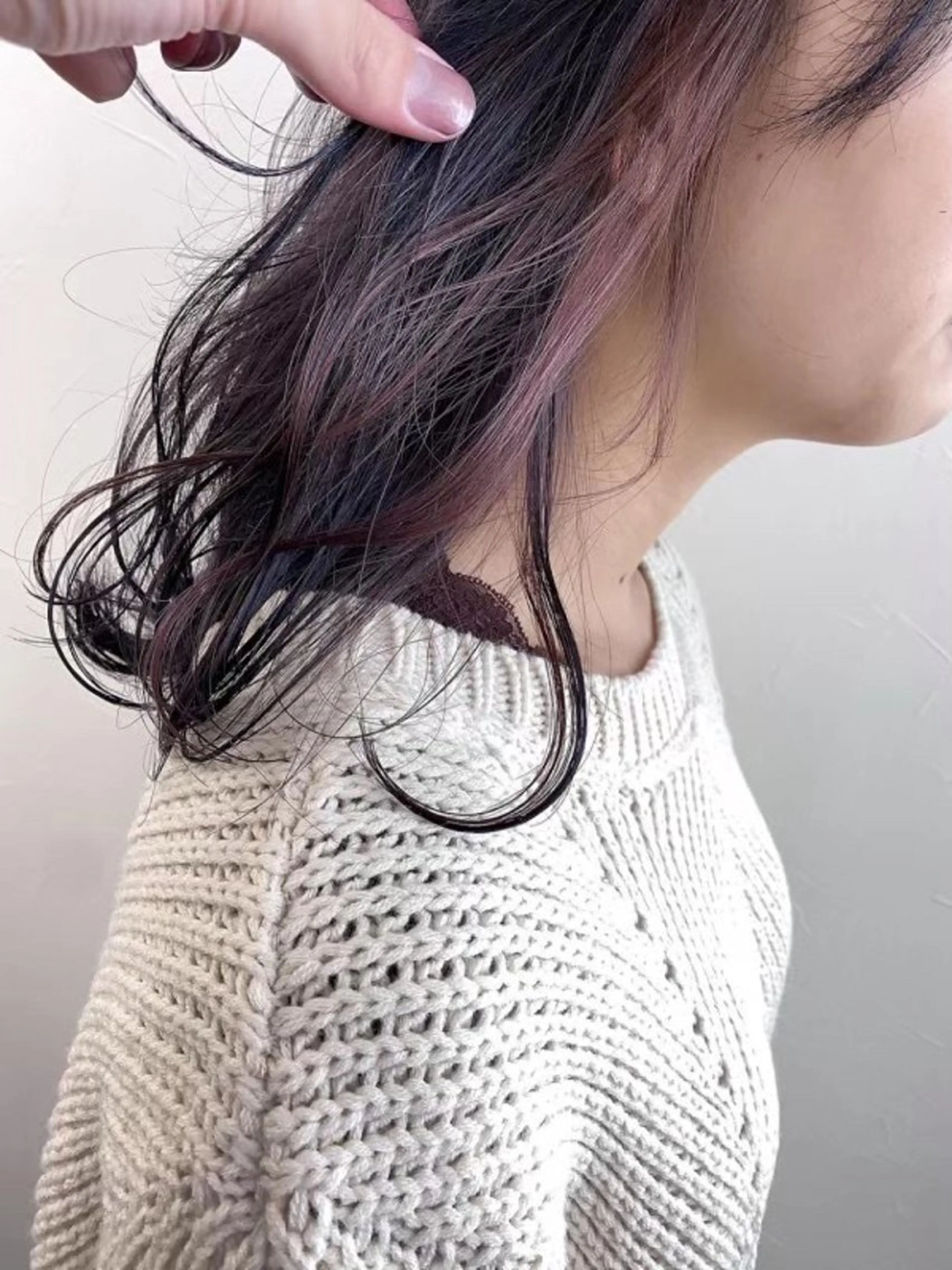 ミディアム 髪質改善 HALO hair salon【ヘイロー】所属・暖色カラー🟥ショウ ✖️ウルフ&レイヤーのヘアスタイル