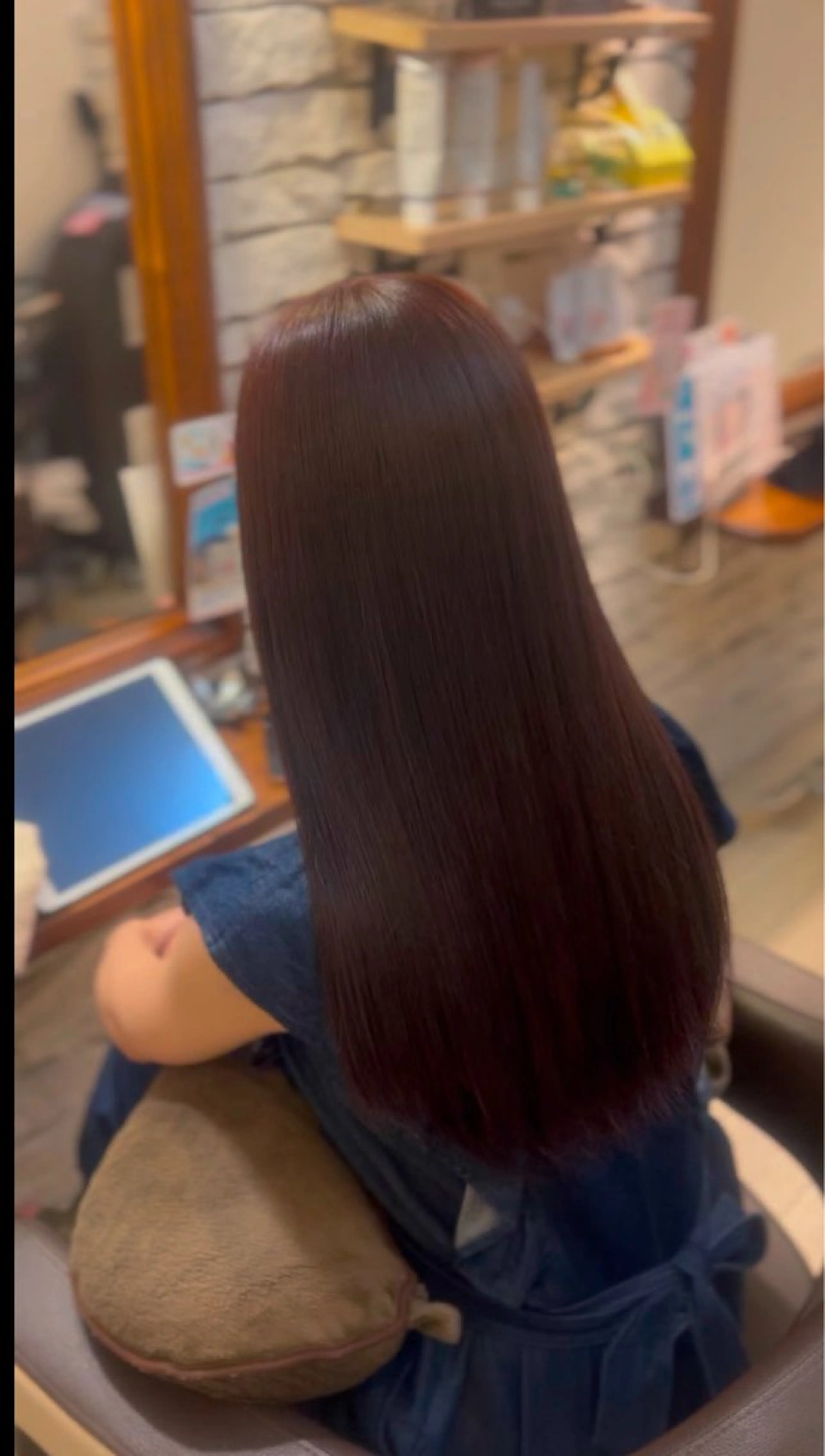 ロング カラー 艶ストレート🫧✨ 浜松/Hanaのヘアスタイル