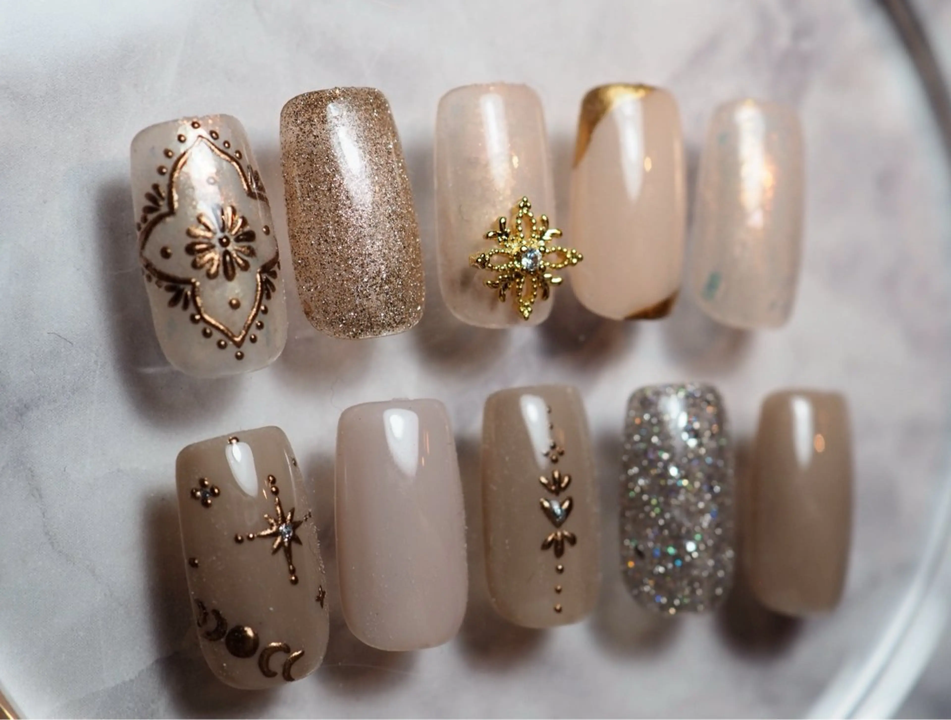 ネイル 7nail所属・なんば7nail YUZUHAのネイルデザイン