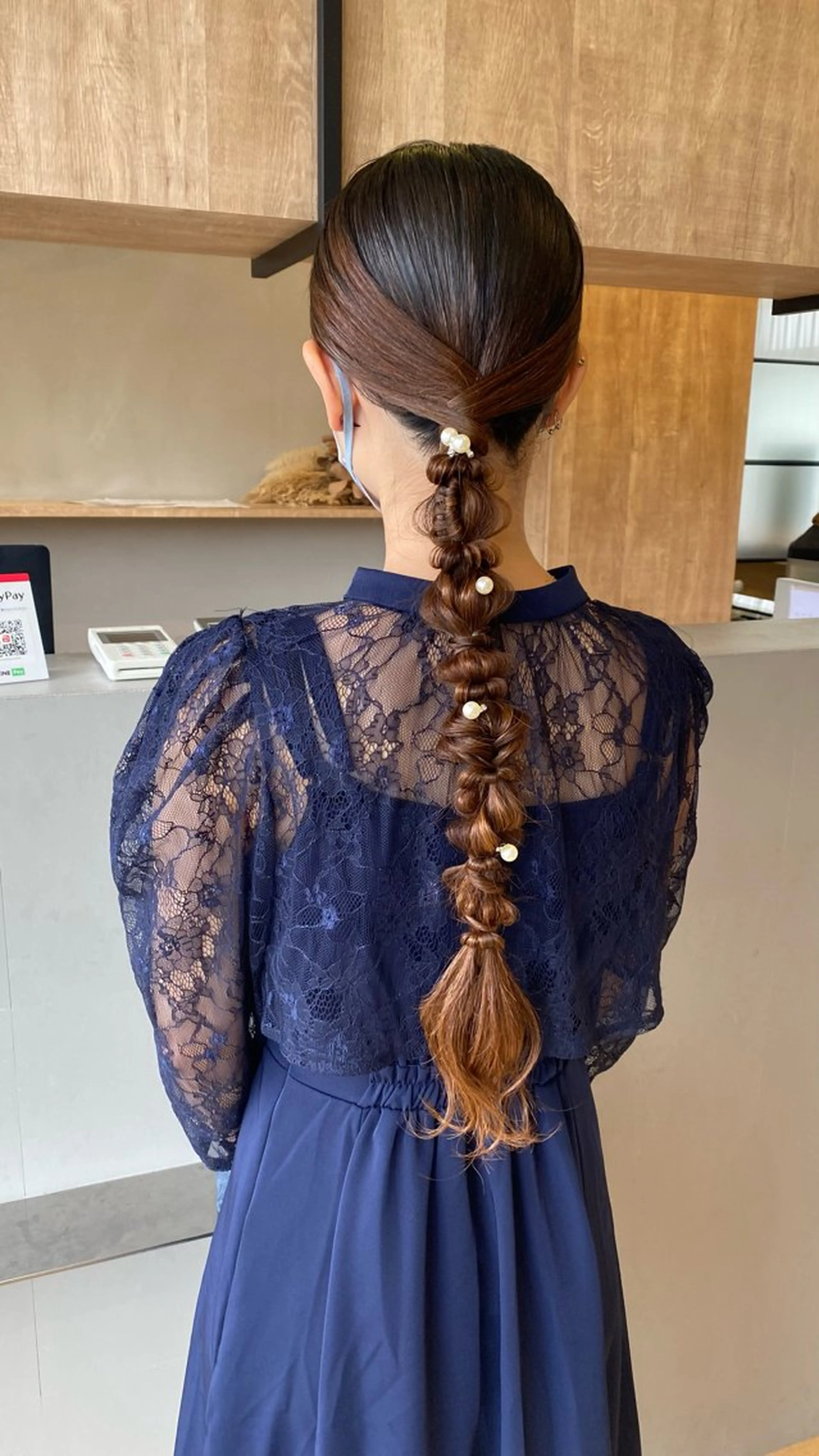 ロング ヘアアレンジ 岩田 /ヘアアレンジのヘアスタイル