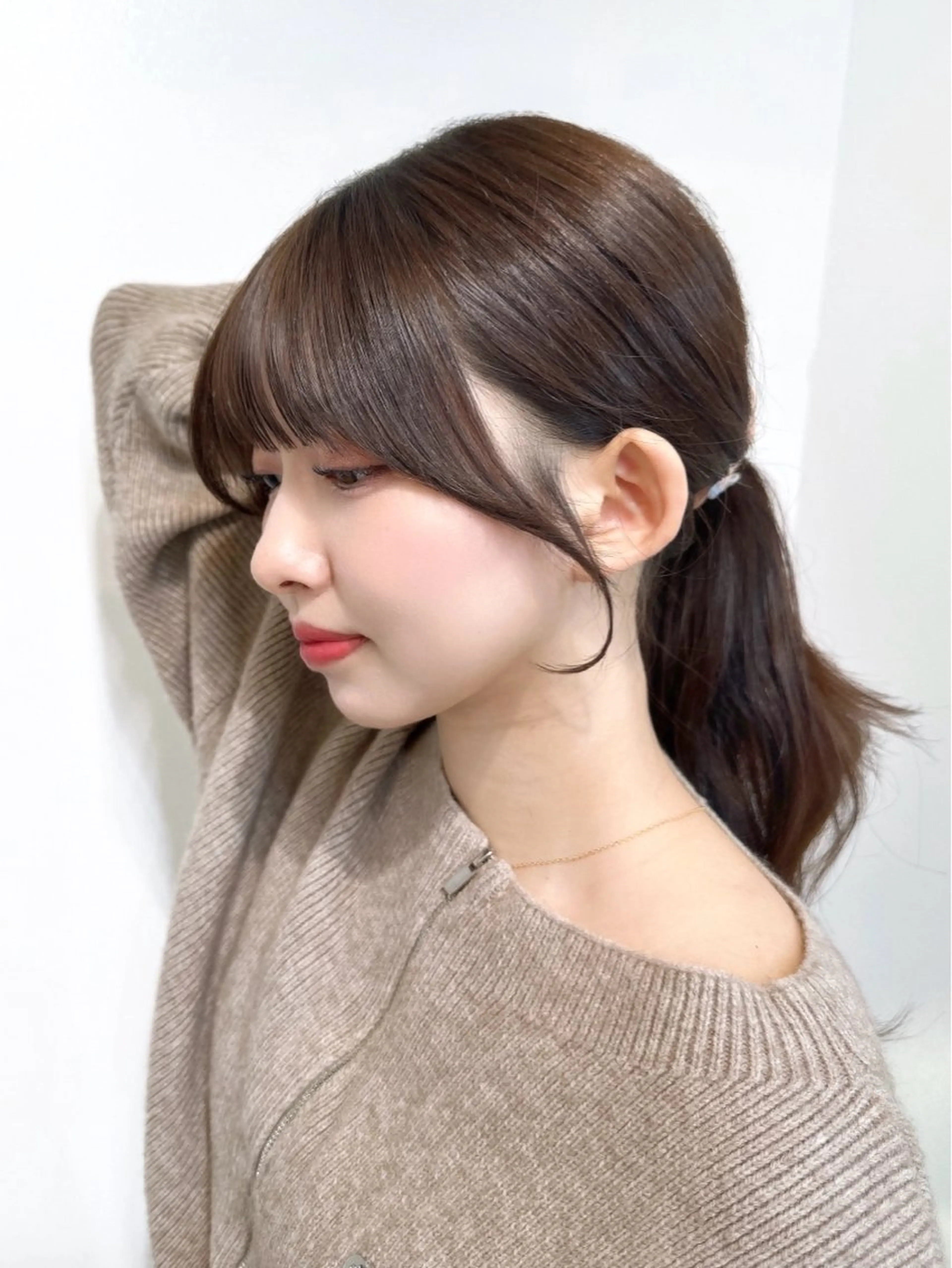 ロング ヘアアレンジ カット ヘアカラー トリートメント FERiCIA.  表参道所属・レイヤーカット 🪄吉野翔悟のヘアスタイル