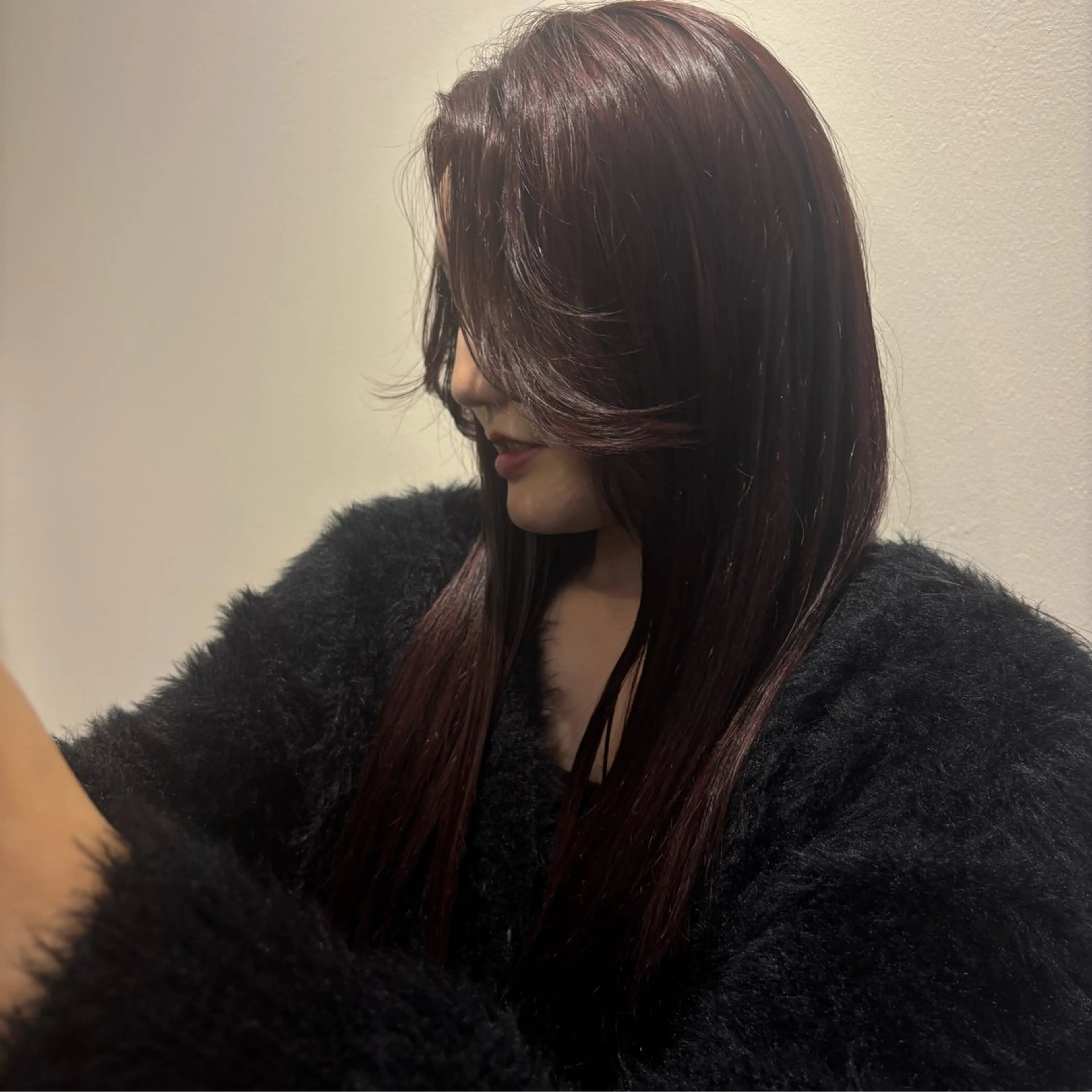 ロング ヘアカラー 田中 遥陽のヘアスタイル