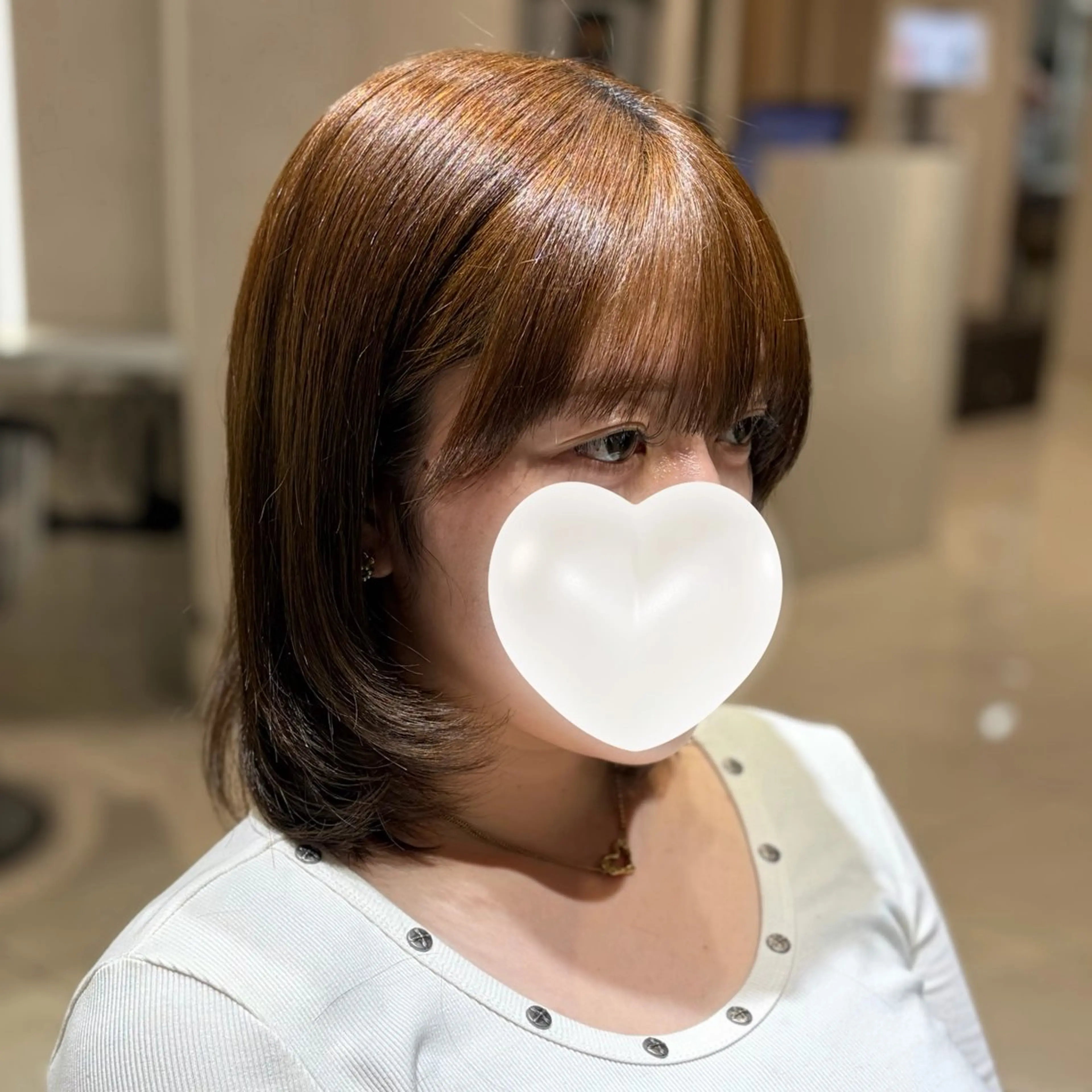 ショート ハイトーン/ベージュ 🤍reinaのヘアスタイル