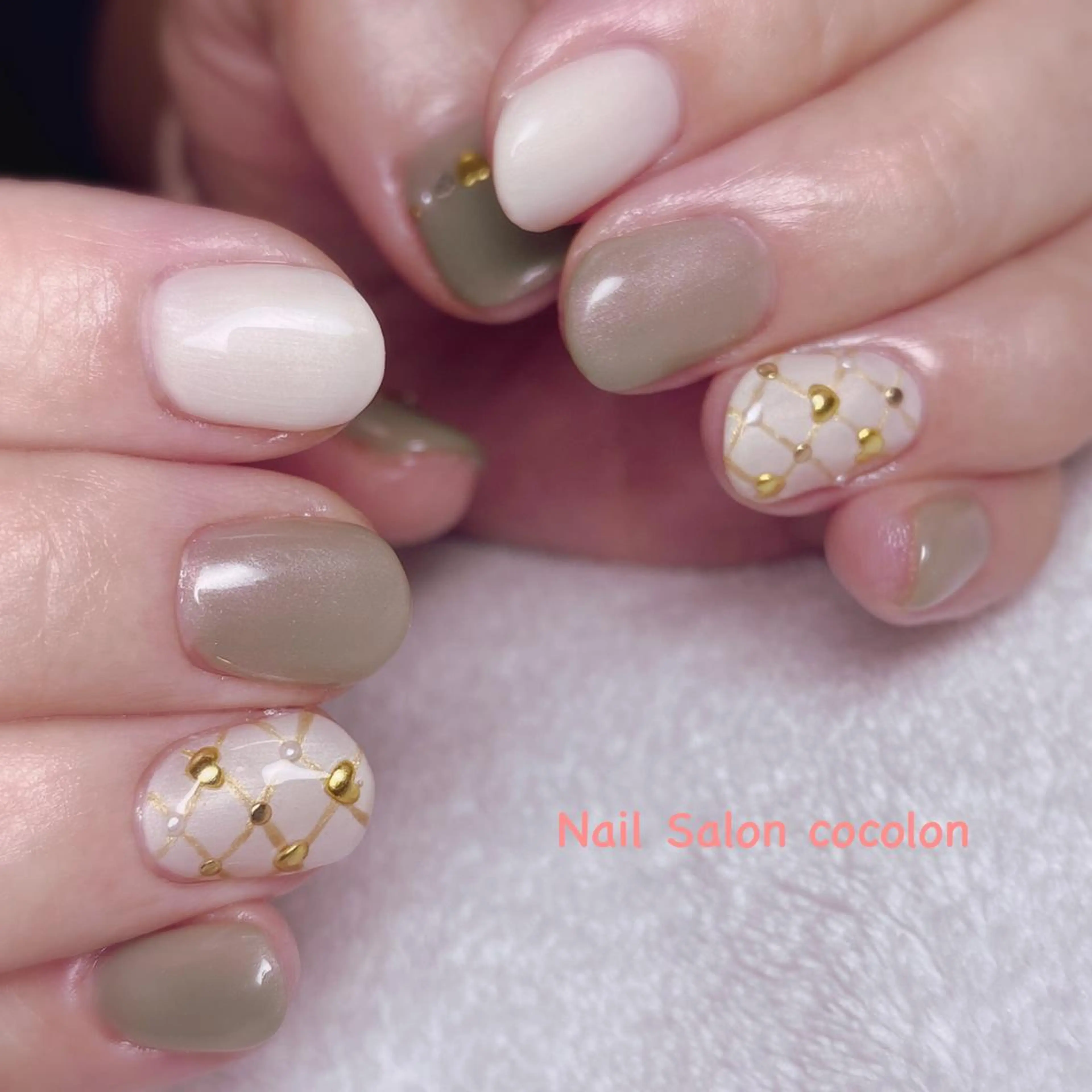 ネイル アートネイル ハンドネイル 柴崎 美幸のネイルデザイン