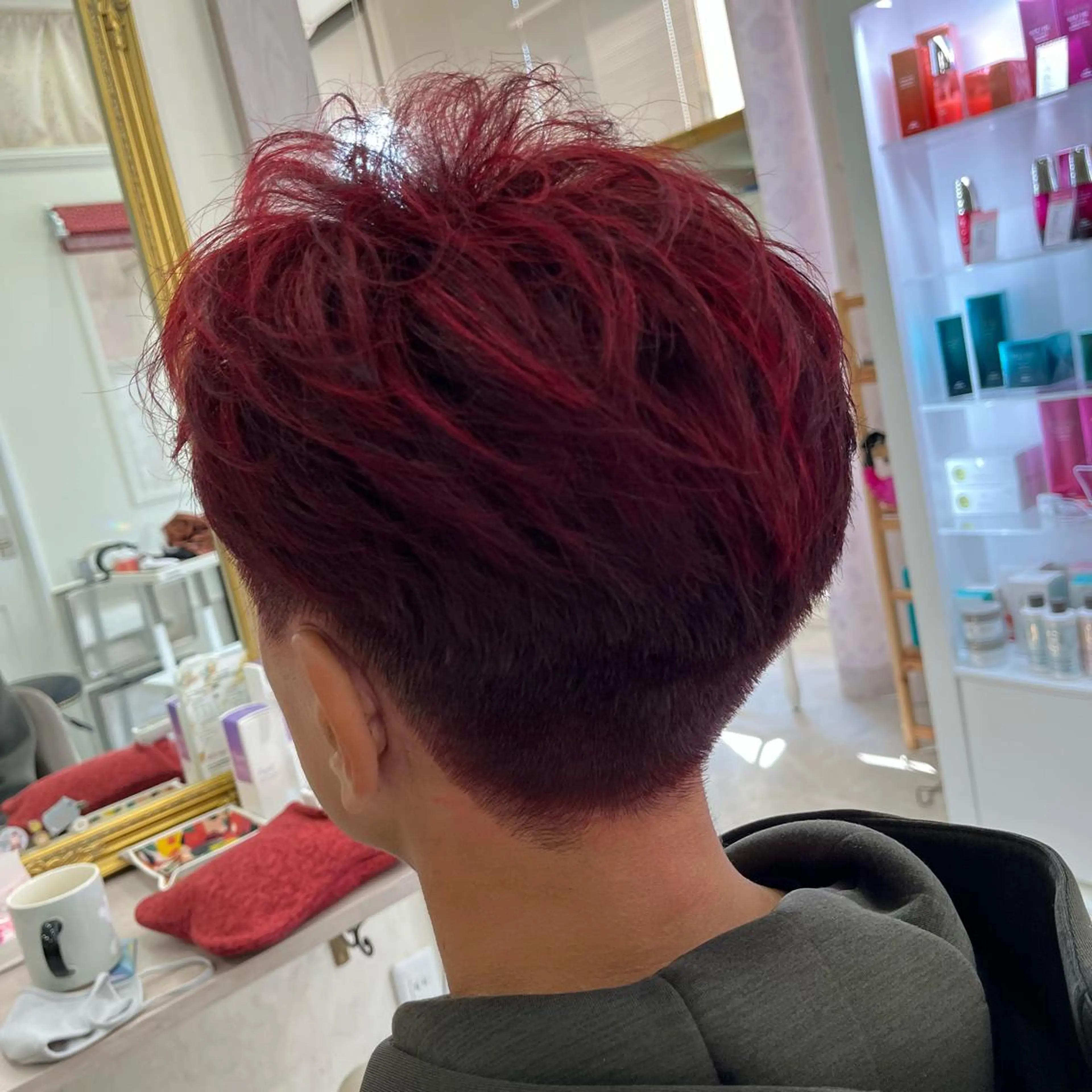 ショート メンズ メンズブリーチ トリートメント Sail【セイル】所属・喜多 涼のヘアスタイル