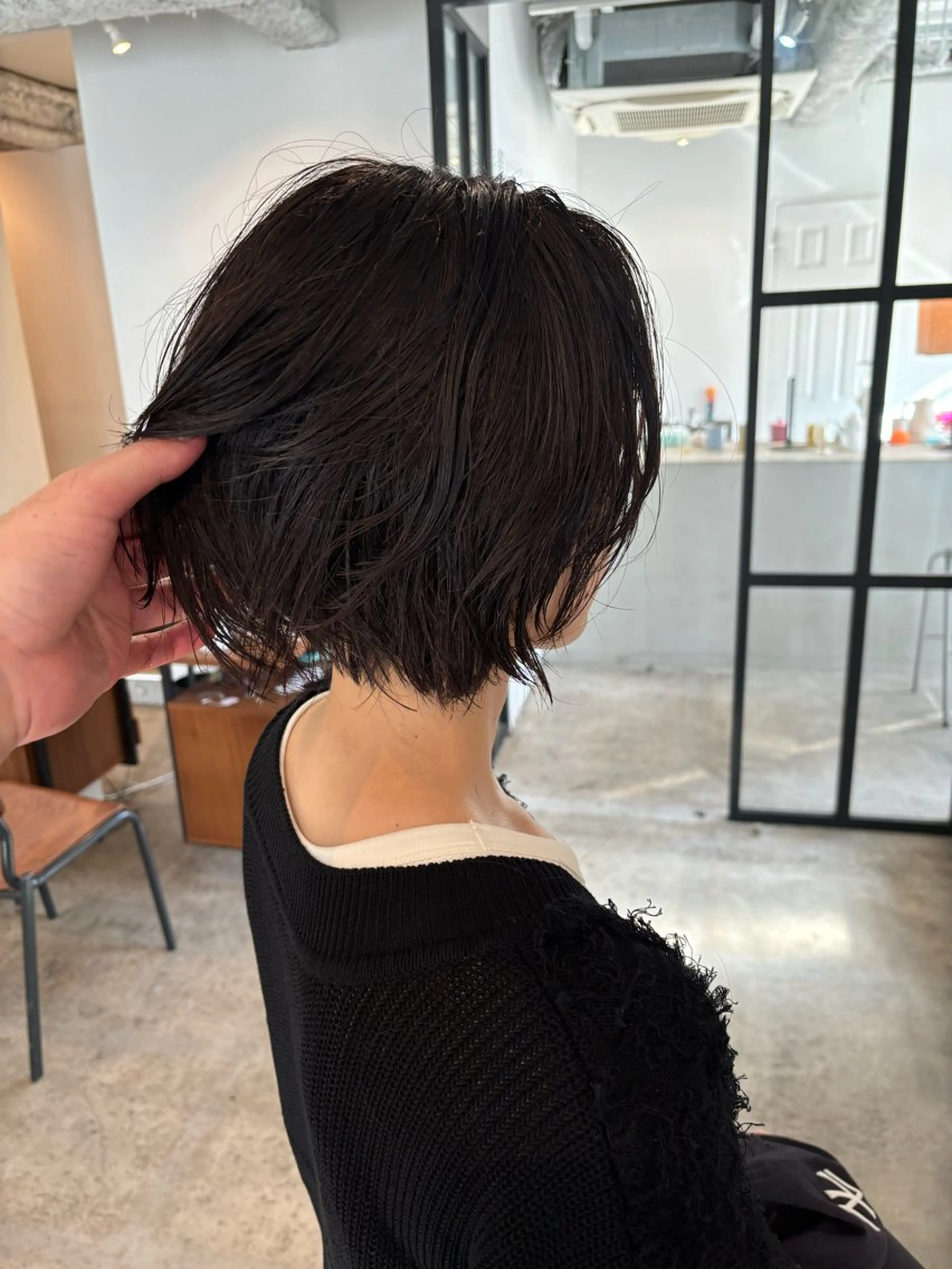 ショート パーマ ボブ カット パーマ Takuma Suzuki中目黒のヘアスタイル