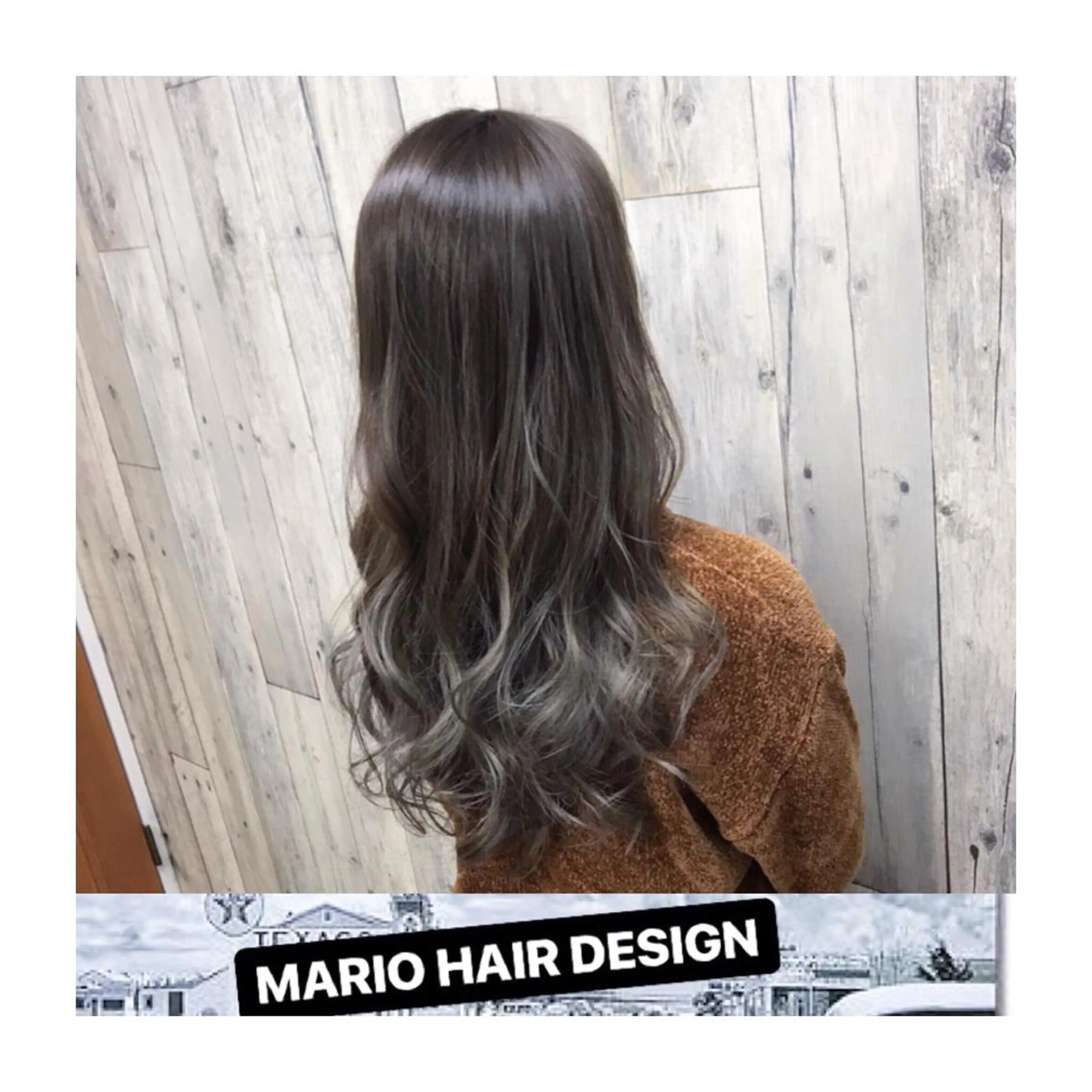 ロング カラー パーマ ヘアアレンジ メンズ キッズ 透明感カラー グラデーションカラー グレージュ Forest. -髪質改善-のヘアスタイル