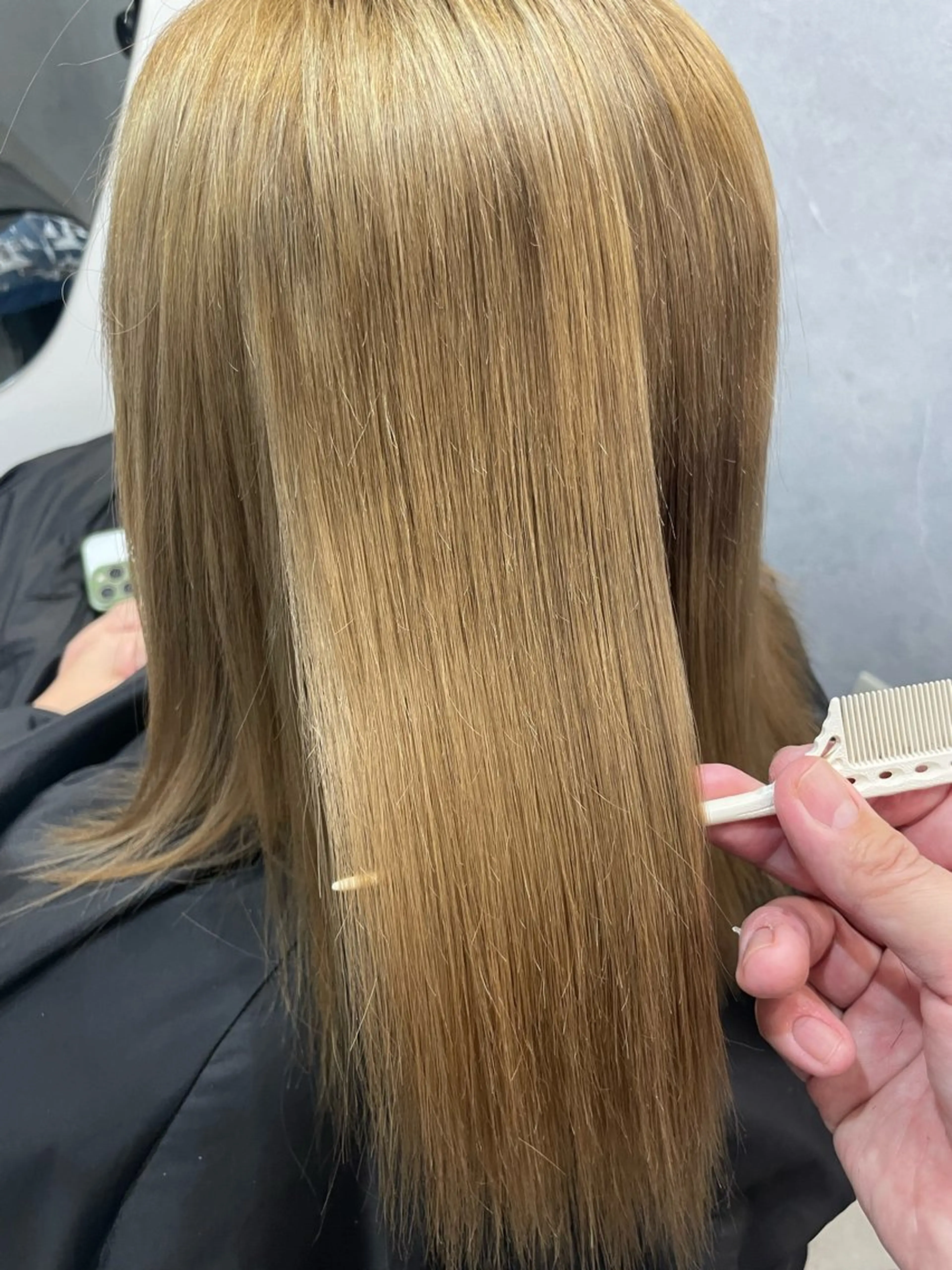 セミロング カット 縮毛矯正 トリートメント ショート✨縮毛矯正 メゾンカシミヤ宮崎のヘアスタイル