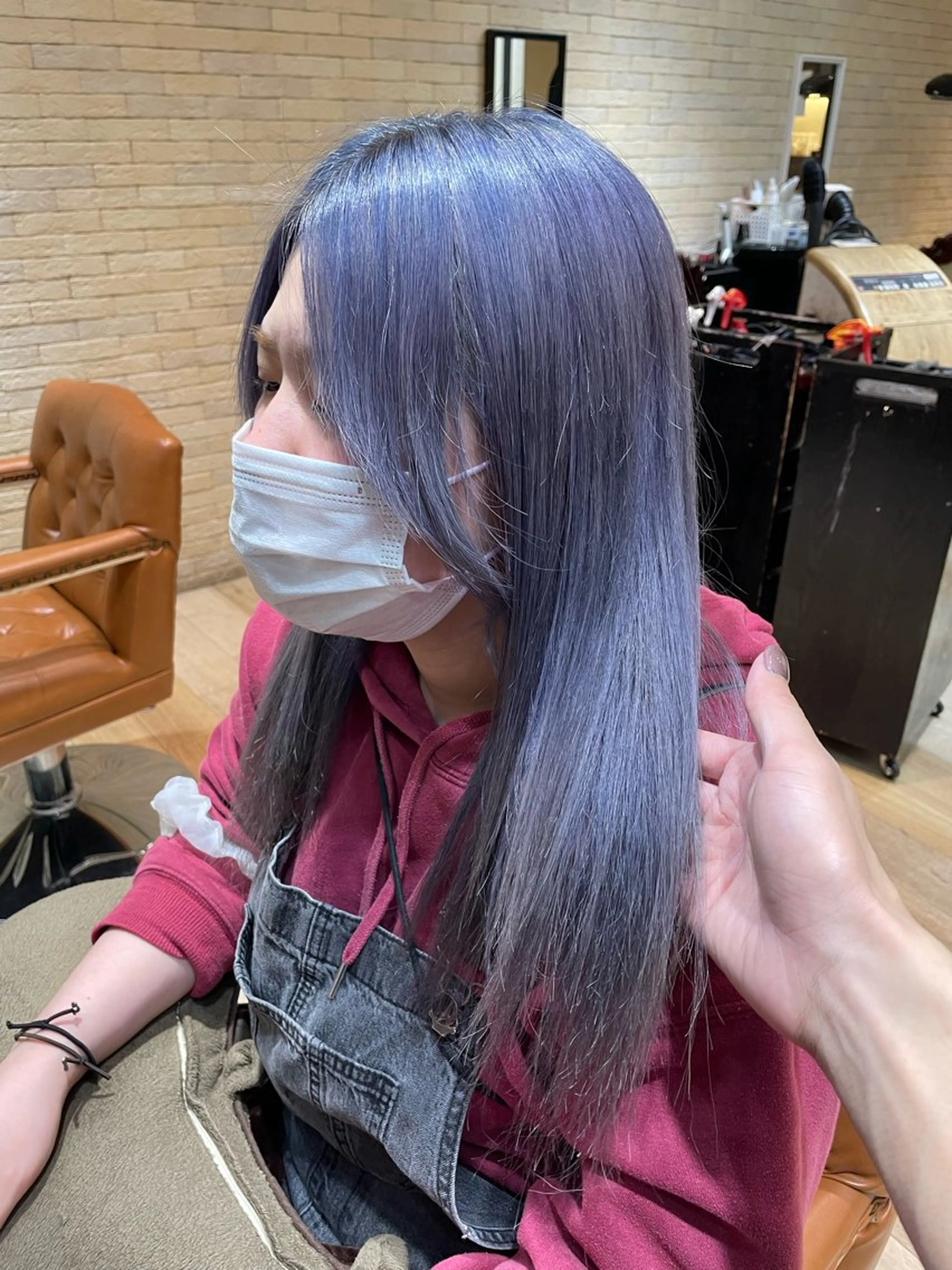 セミロング 亀川蓮 Agu hairのヘアスタイル