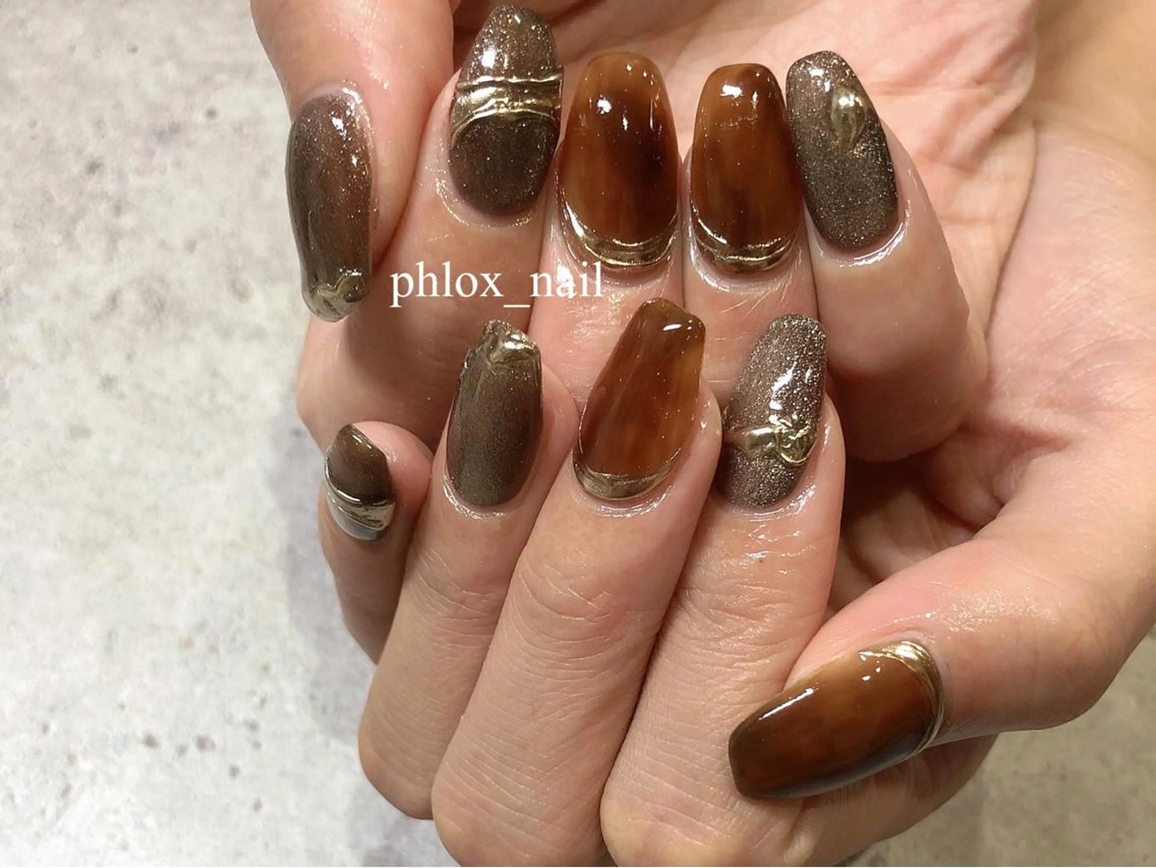 ネイル s/w ＿shokoのネイルデザイン