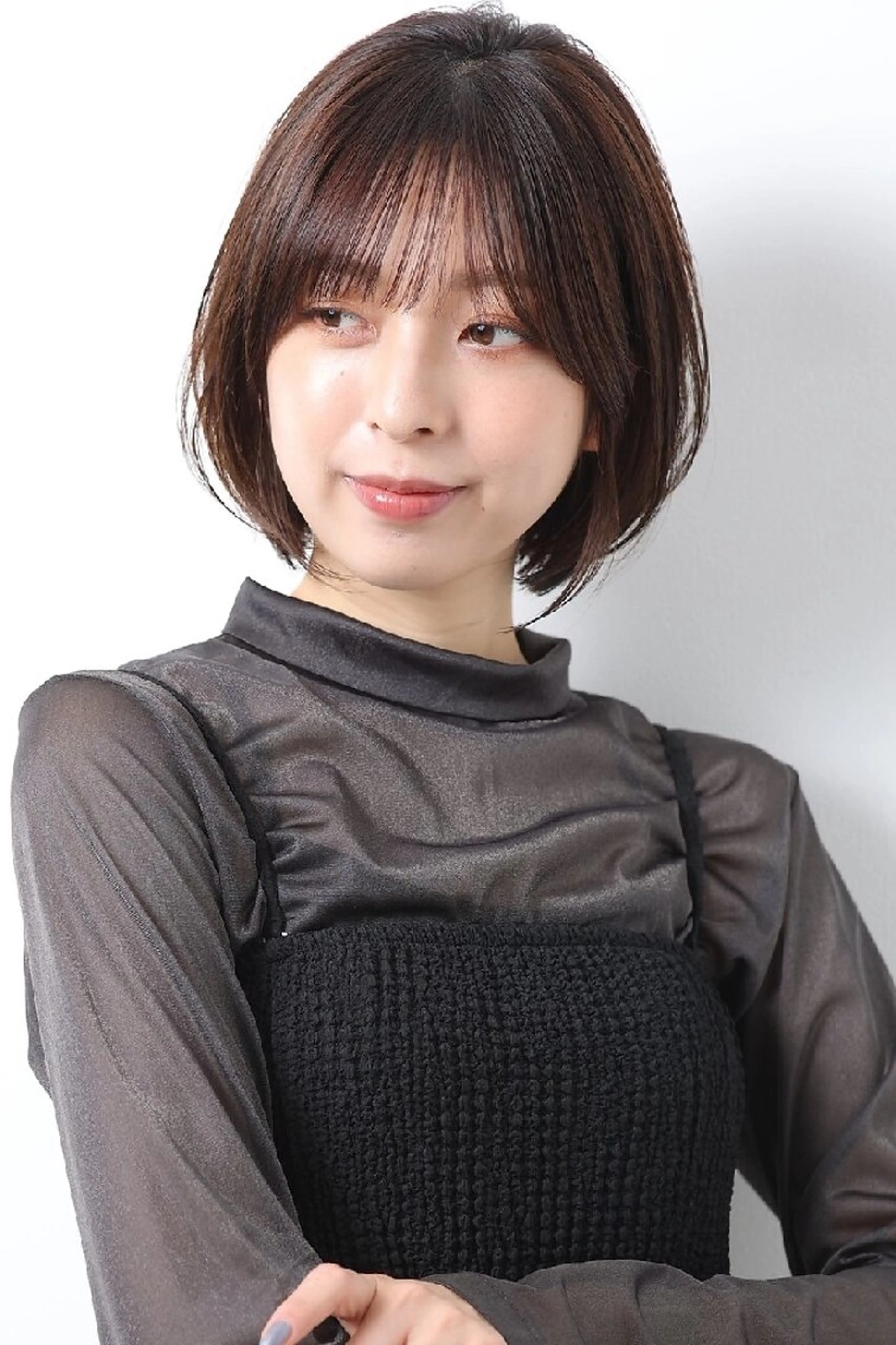 ショート カラー 丸みショート ショートヘア 小顔カット カット ヘアカラー トリートメント 自由が丘×似合わせ ディレクター枦山大将のヘアスタイル