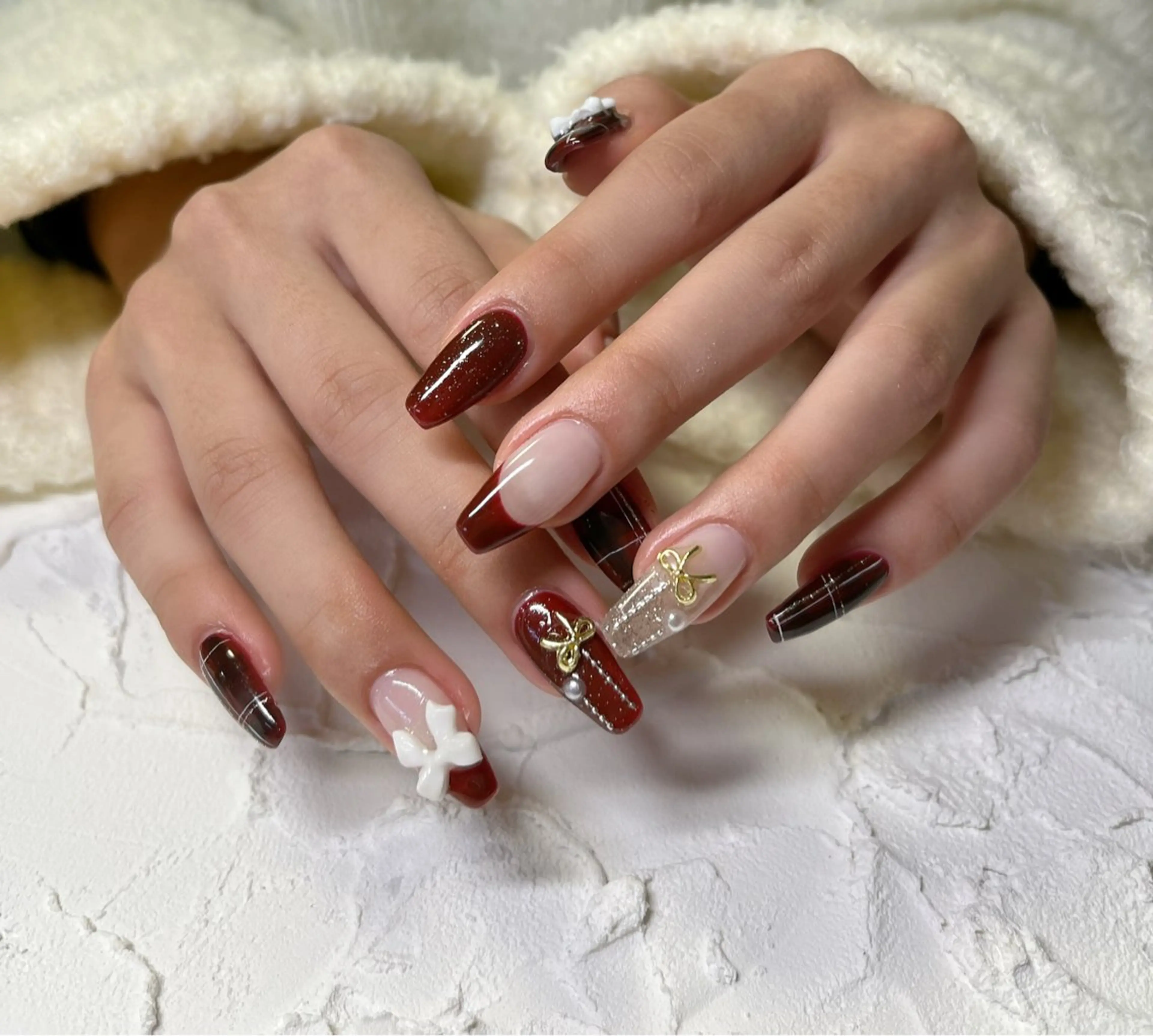 ネイル ハンドネイル Lofi nails ゆきこのネイルデザイン