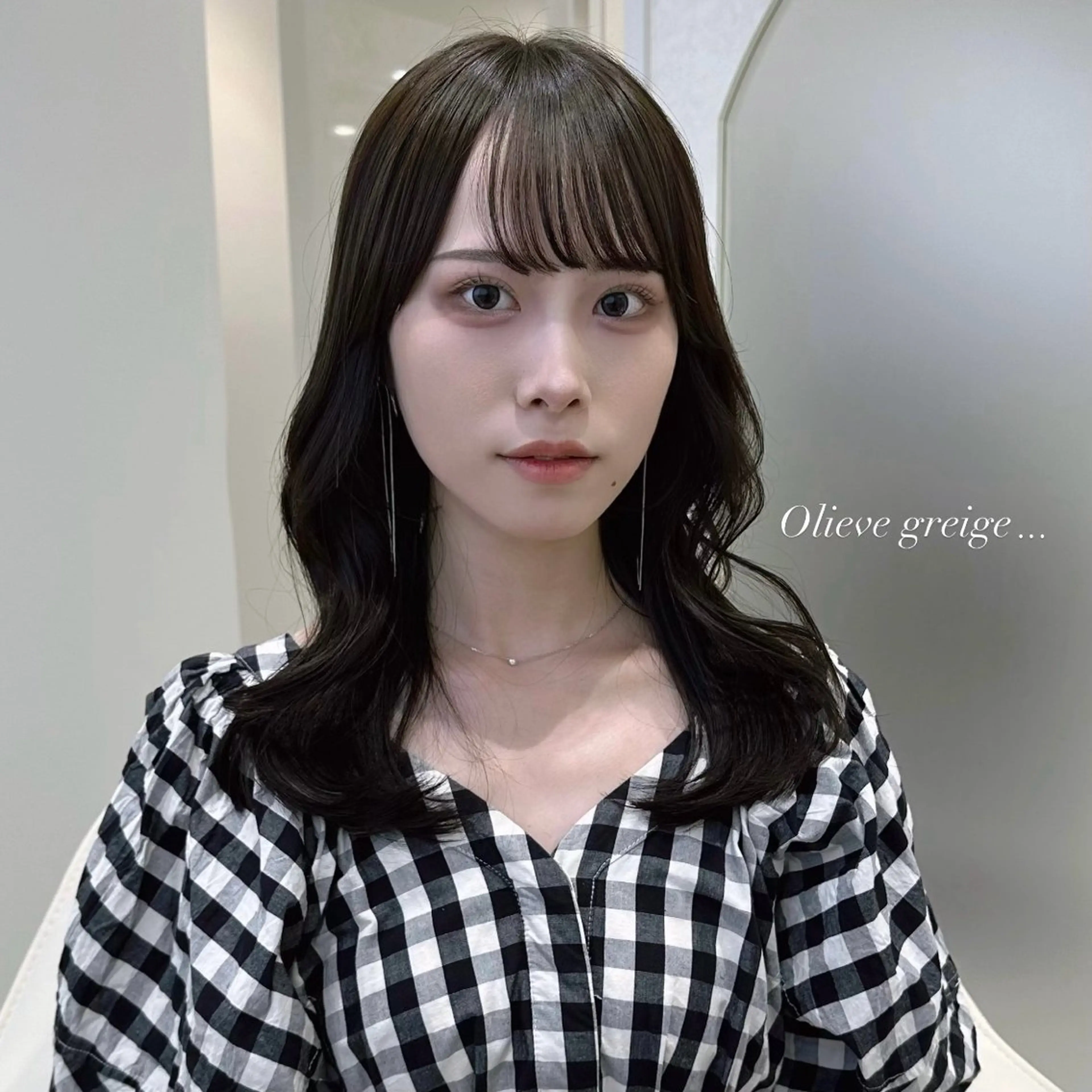 ミディアム 韓国𝐻𝑎𝑖𝑟 🇰🇷🖤ジアのヘアスタイル