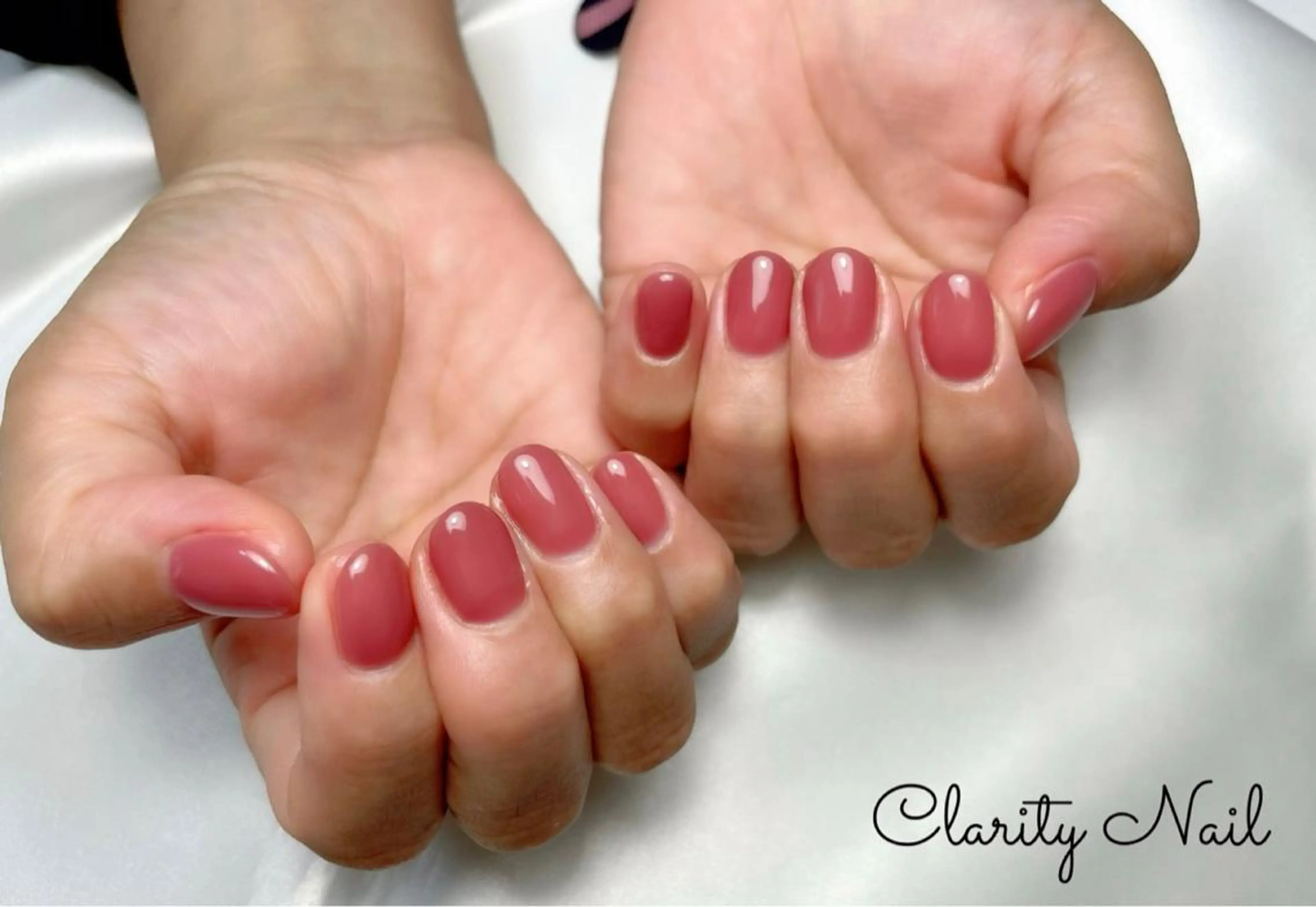 ネイル ワンカラーネイル ハンドネイル Clarity Nailのネイルデザイン