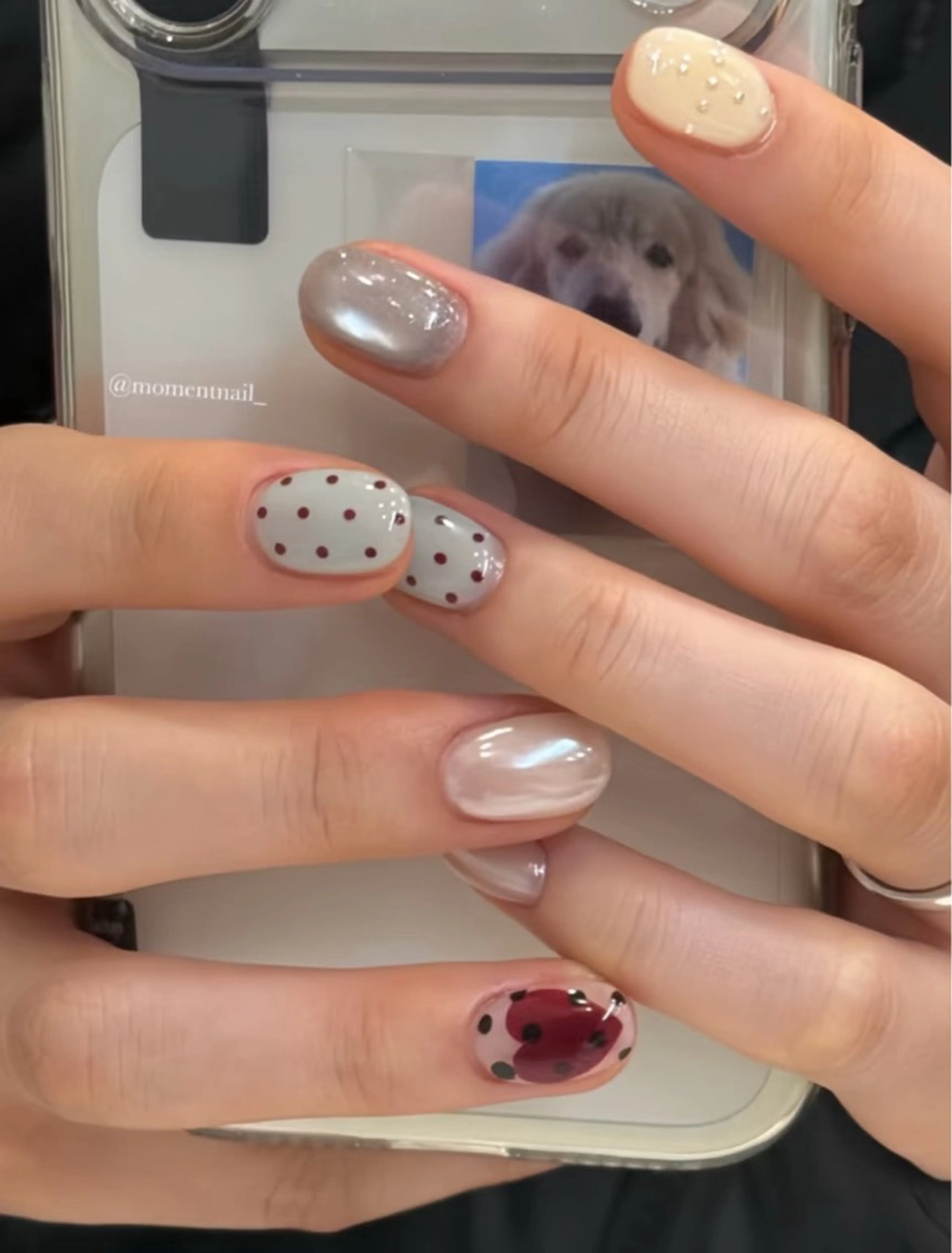 ネイル ハンドネイル Maylie Nail 大森店　静所属・sada 静のネイルデザイン