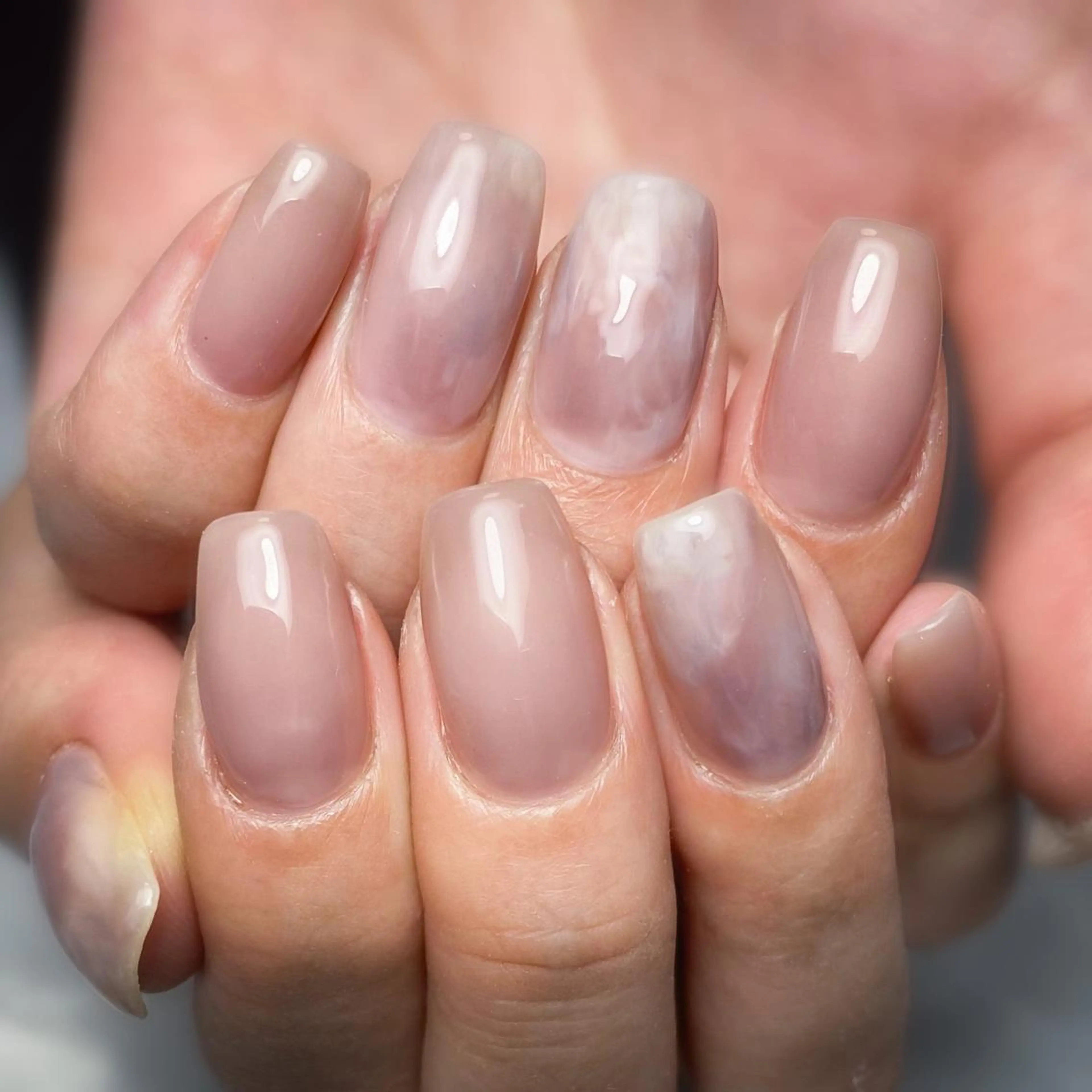 ネイル ピンク &.nail/ ニュアンス/持込み可のネイルデザイン