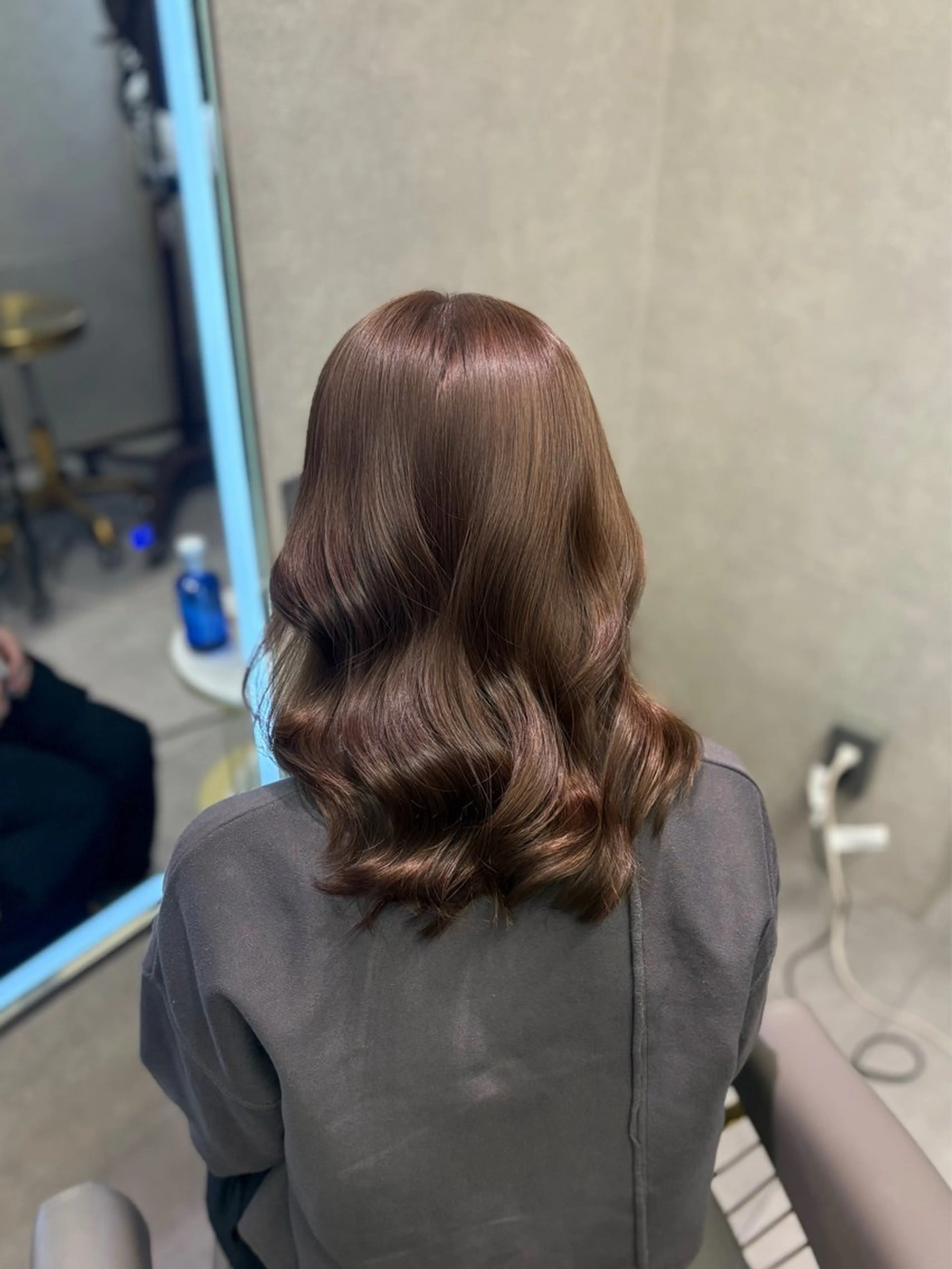 カラー ブリーチ ブリーチなしカラー ヘアカラー 🫧艶カラー🫧/ RIRINAのヘアスタイル