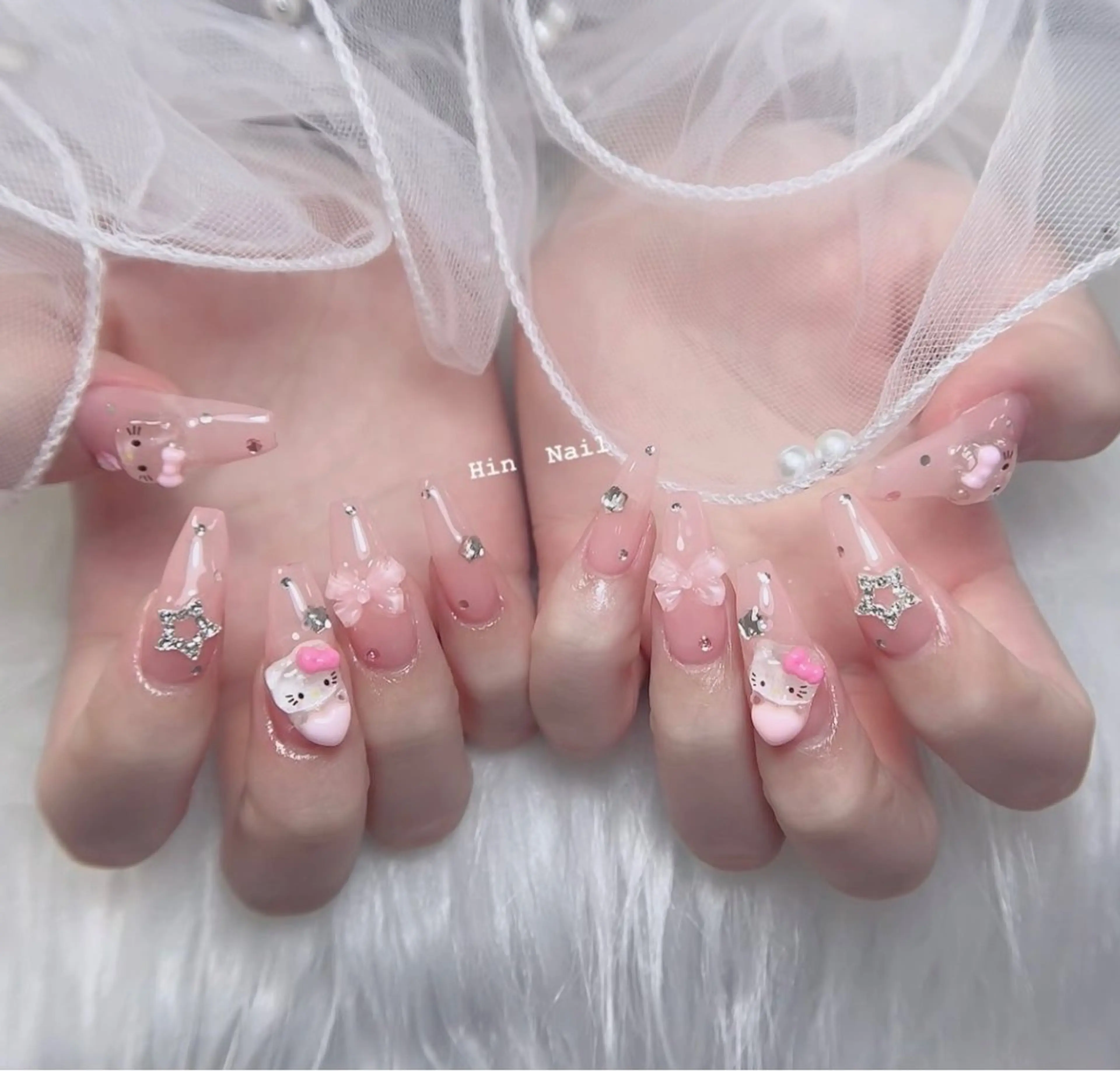 ネイル 撮影モデル Hin  Nail所属・Hin Nail Salonのネイルデザイン