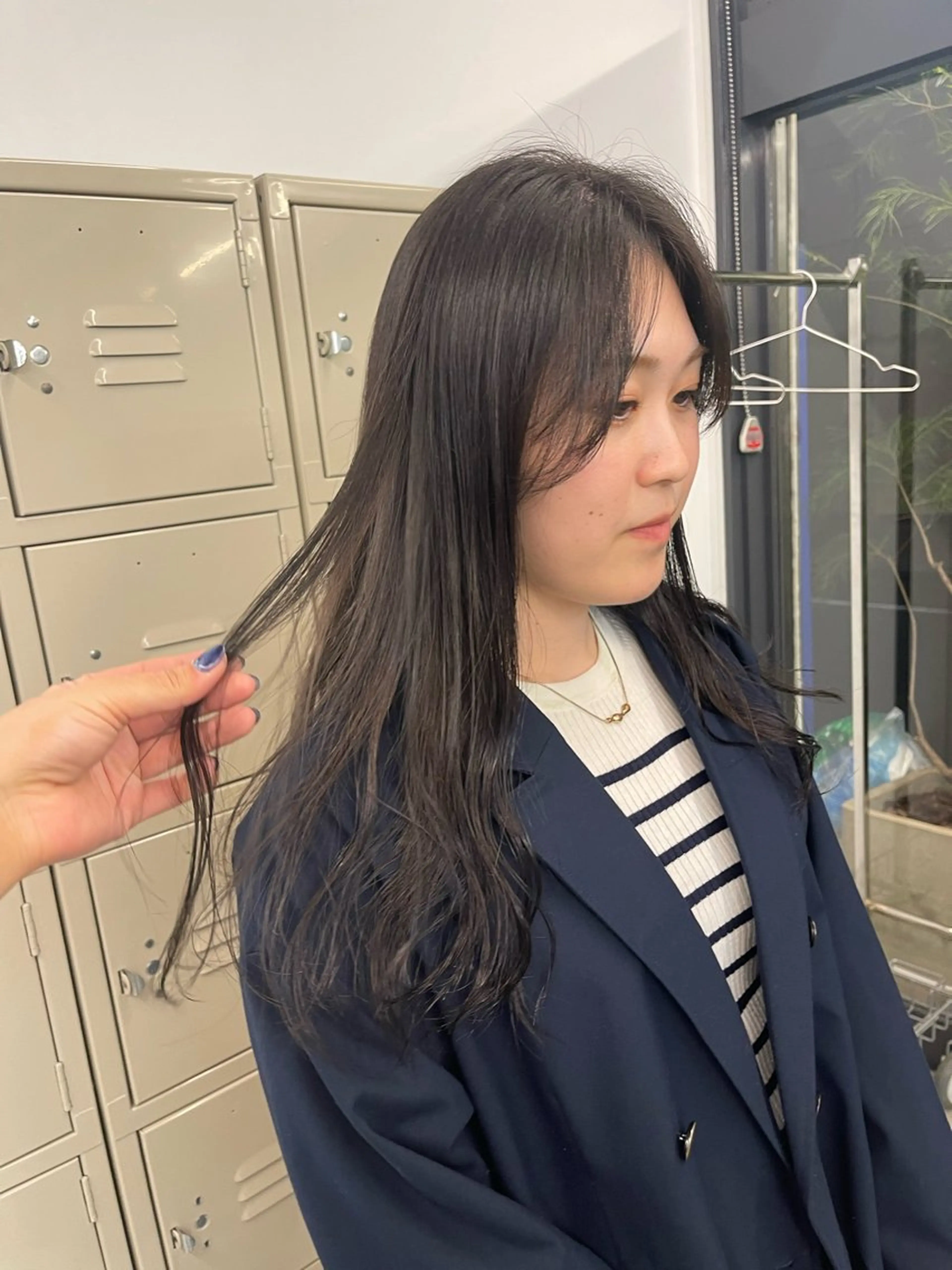 ロング Elme所属・イージードリル募集 🔥平口はのんのヘアスタイル