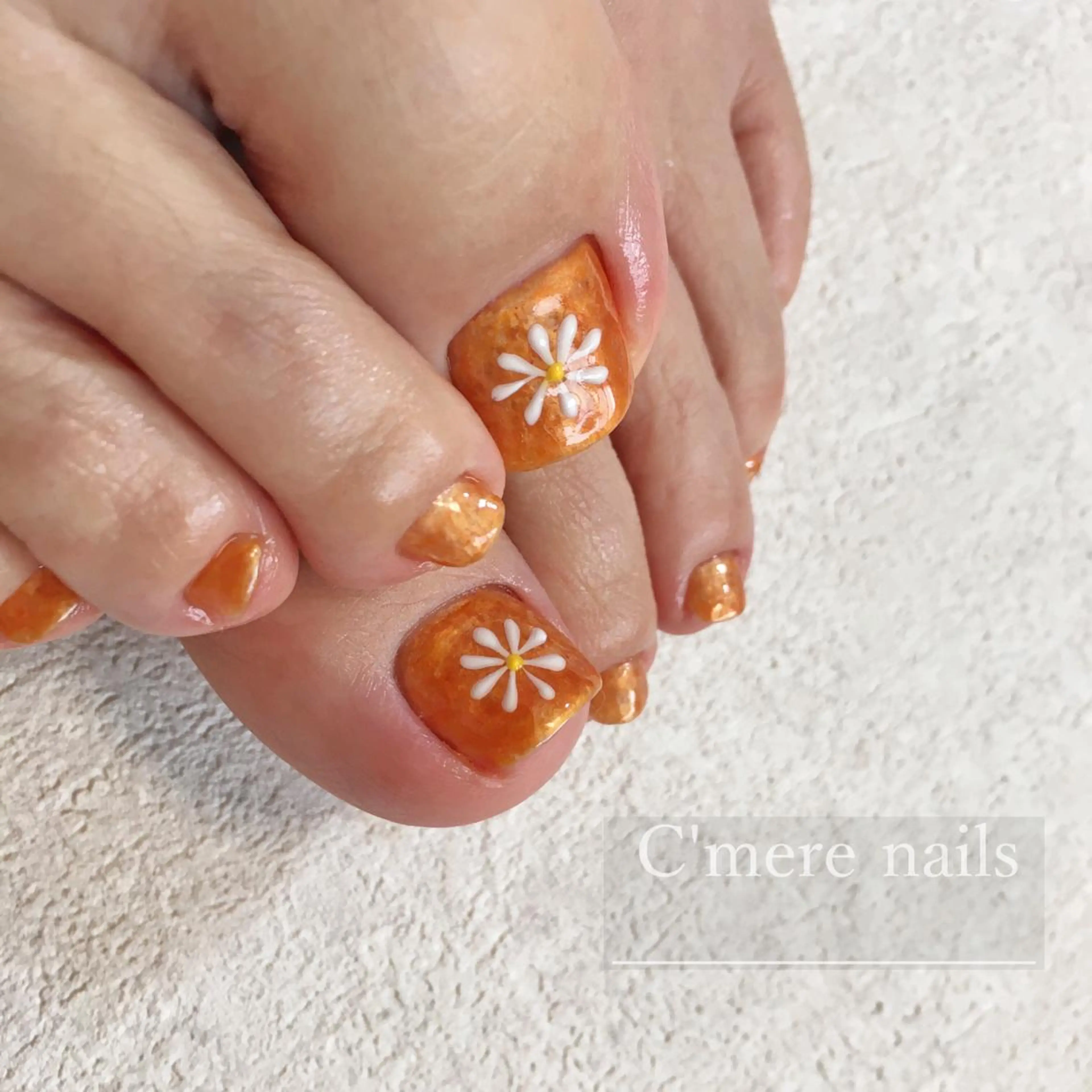 ネイル フットネイル C'mere nailsのネイルデザイン