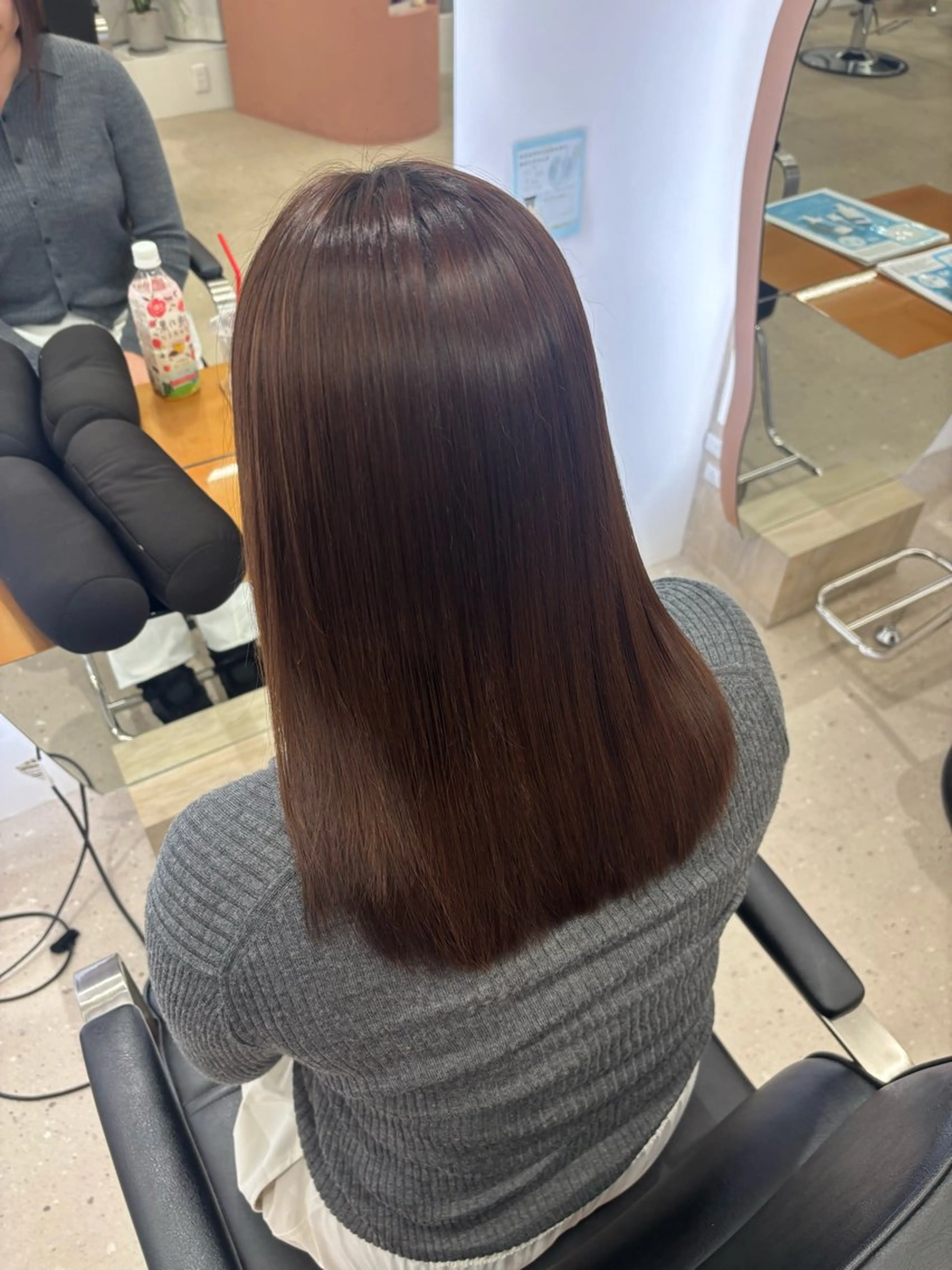パーマ ストレートパーマ 西畑 凜香のヘアスタイル