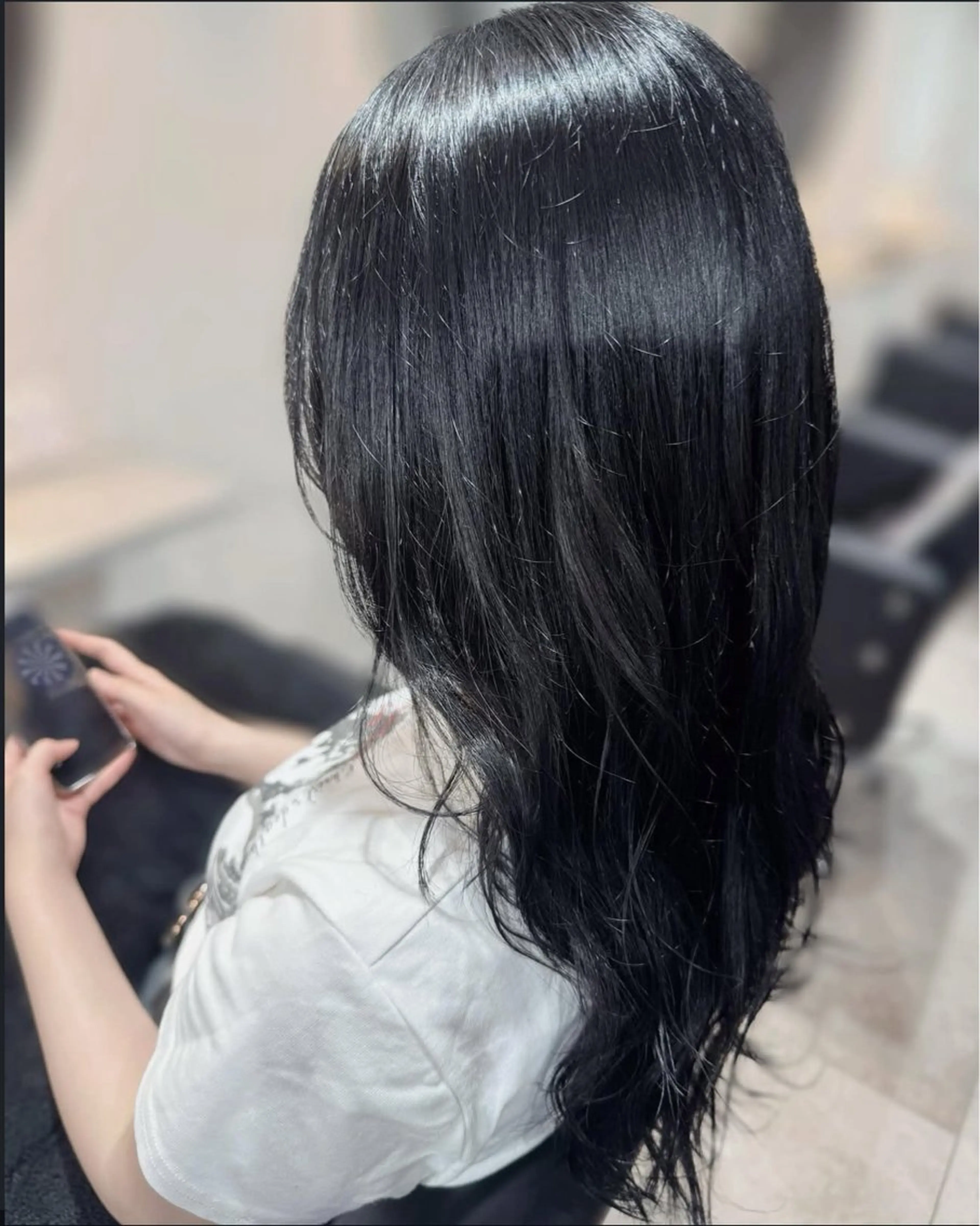 ミディアム カラー ヘアカラー lmu byif(ﾘﾐｭｰﾊﾞｲｲﾌ)所属・MIYU /メンズパーマ✨💫のヘアスタイル