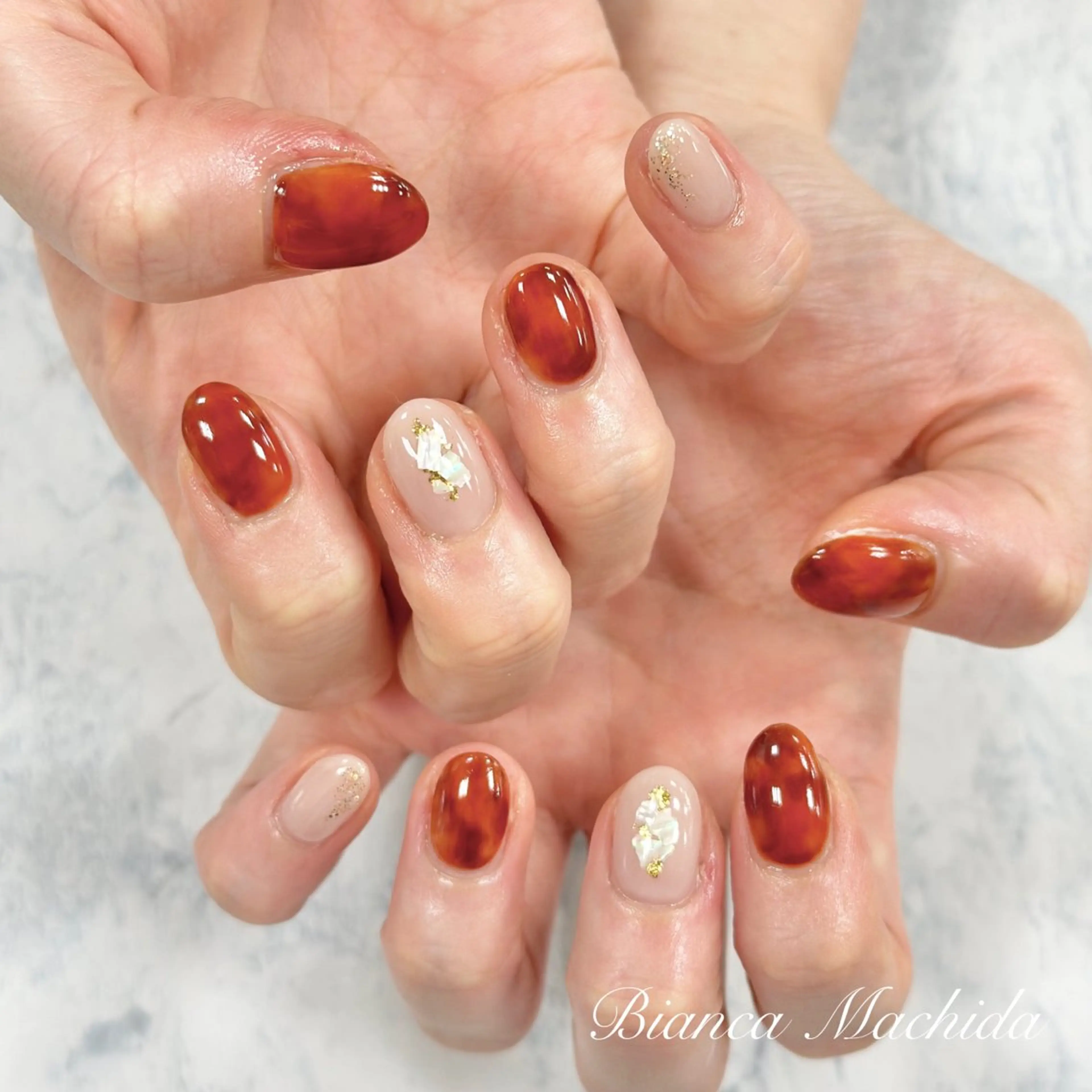 ネイル ハンドネイル Bianca👼🏻 OIKAWAのネイルデザイン