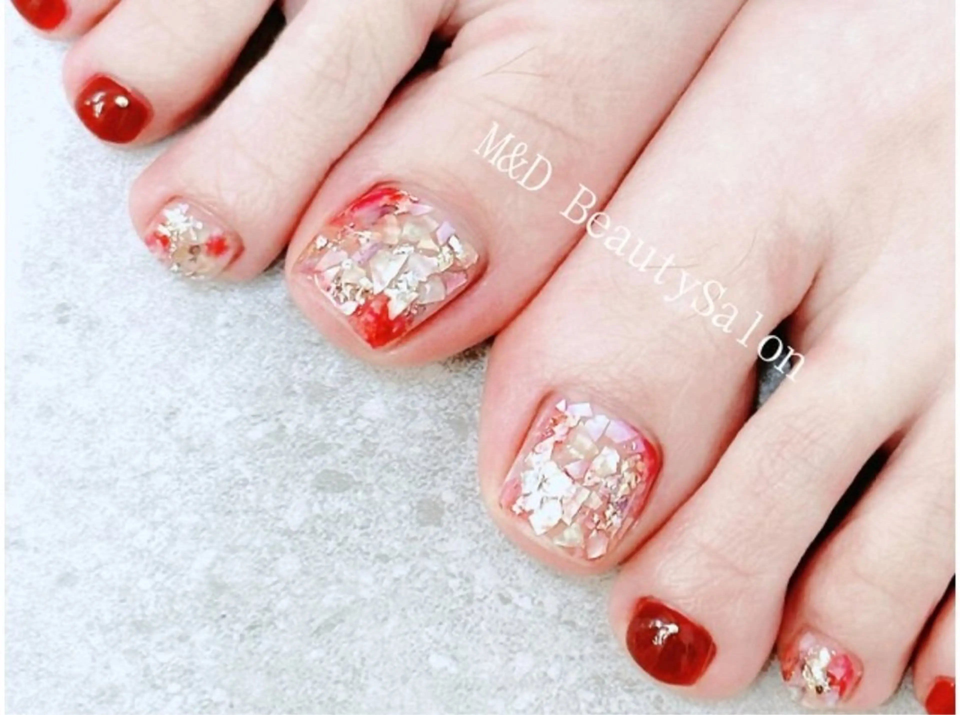 ネイル M&D Beauty Salon 銀座店所属・M&D銀座 AYAのネイルデザイン