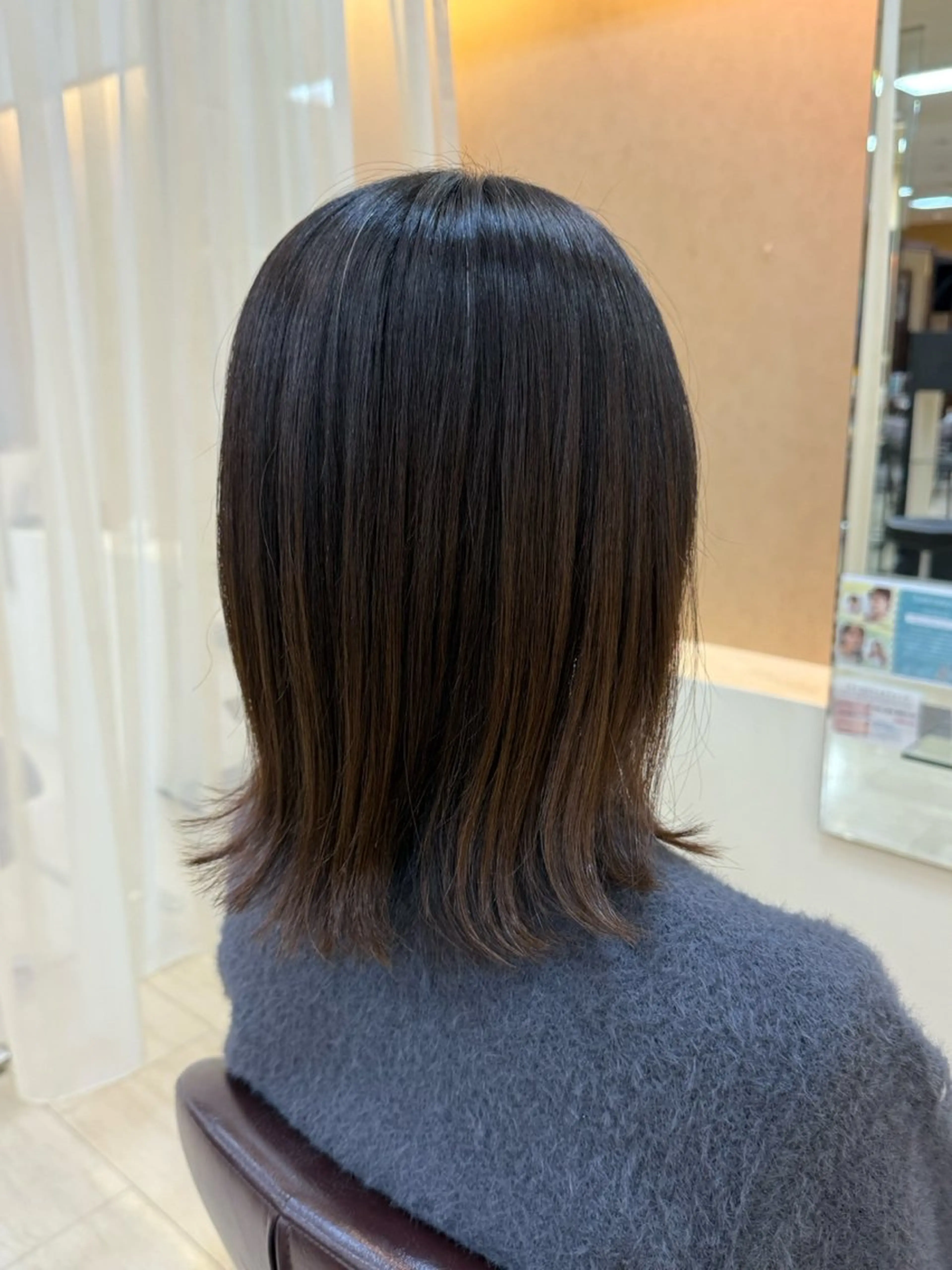 ミディアム 東田 篤希のヘアスタイル