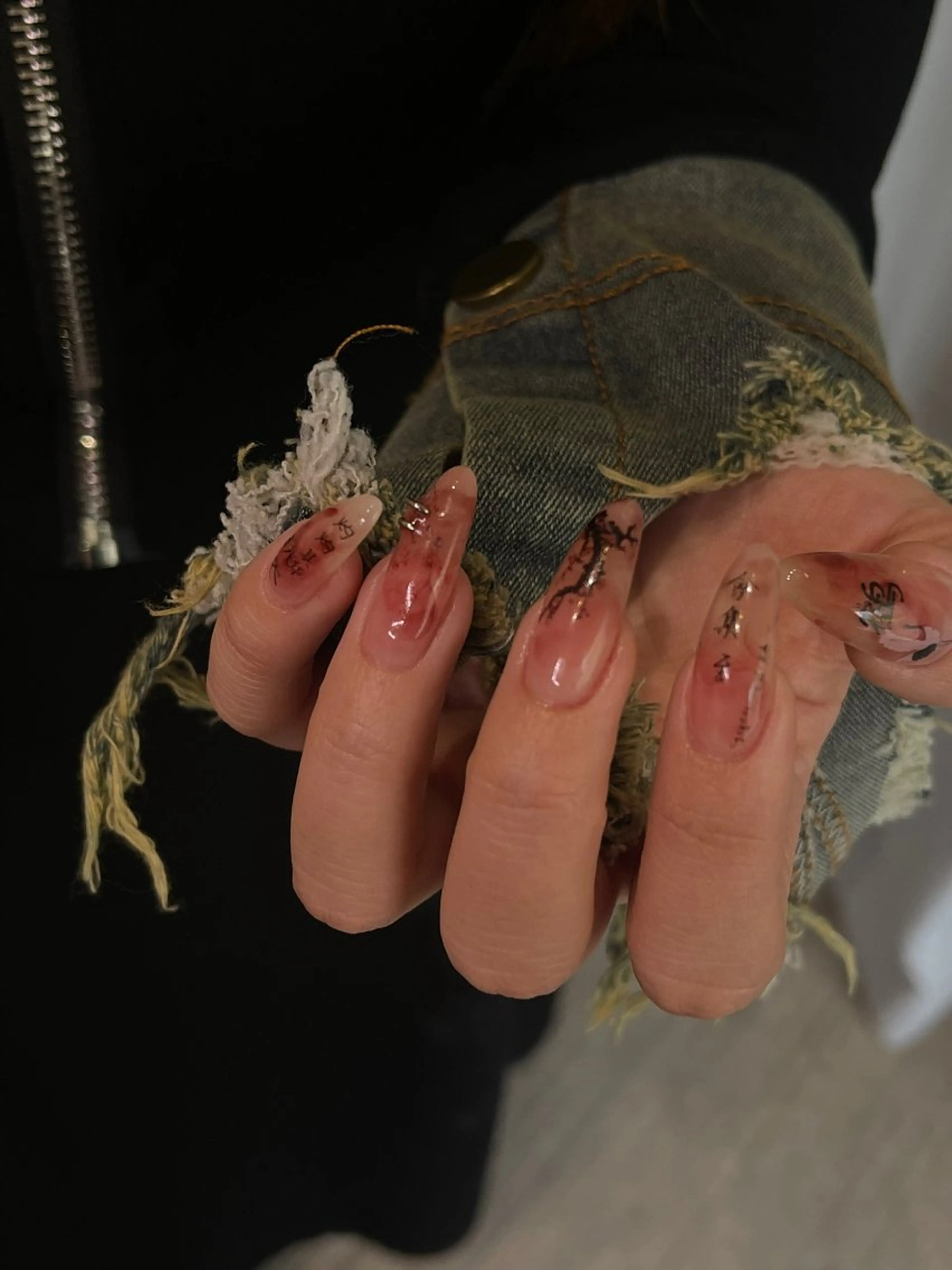 ネイル 8113 海外/y2k/韓国のネイルデザイン