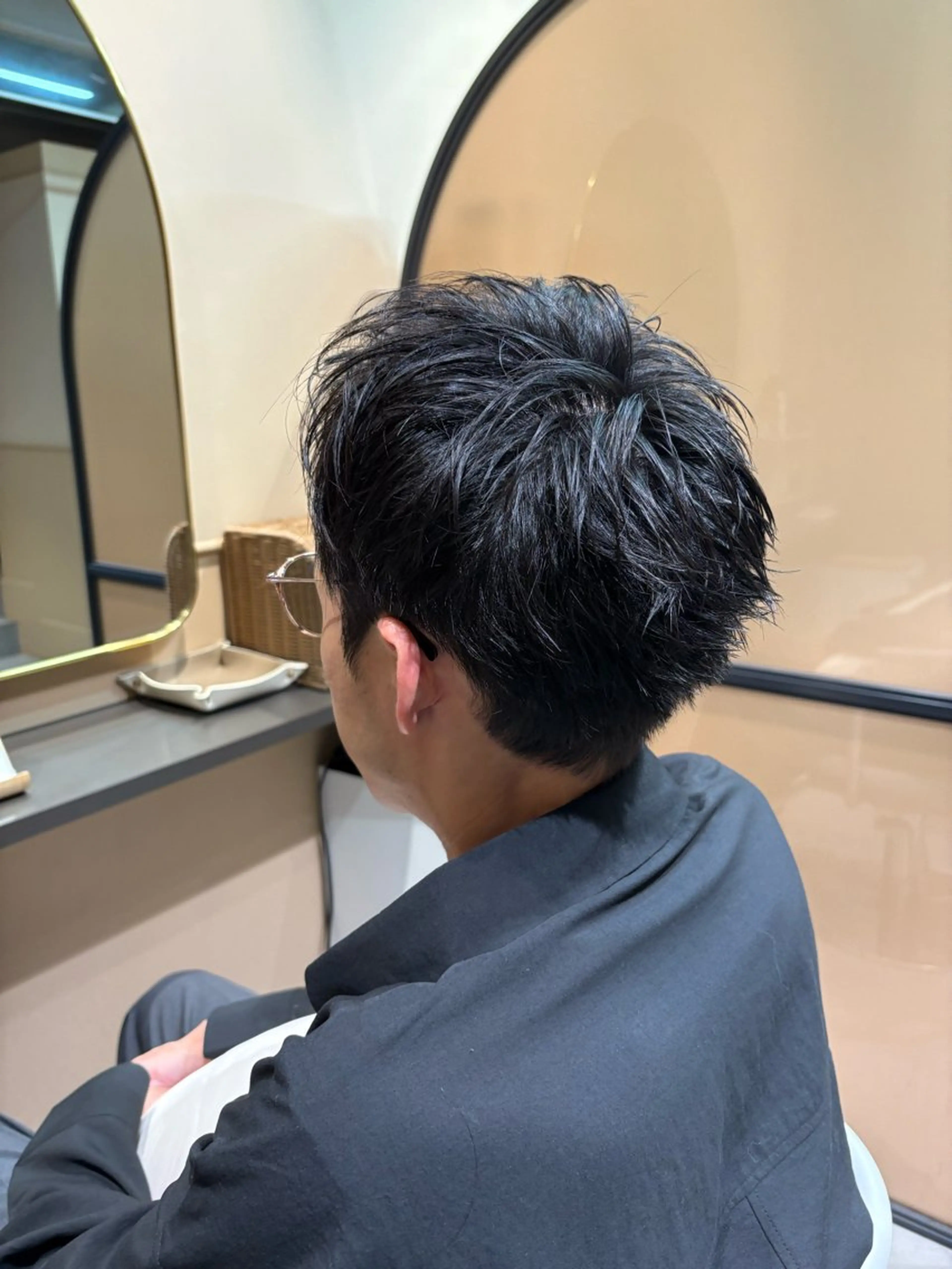 ショート メンズ アップバング ビジネス メンズベリーショート ベリーショート ショートヘア カット トリートメント ヘッドスパ TV出演&受賞歴有☆ 宮本輝正のヘアスタイル