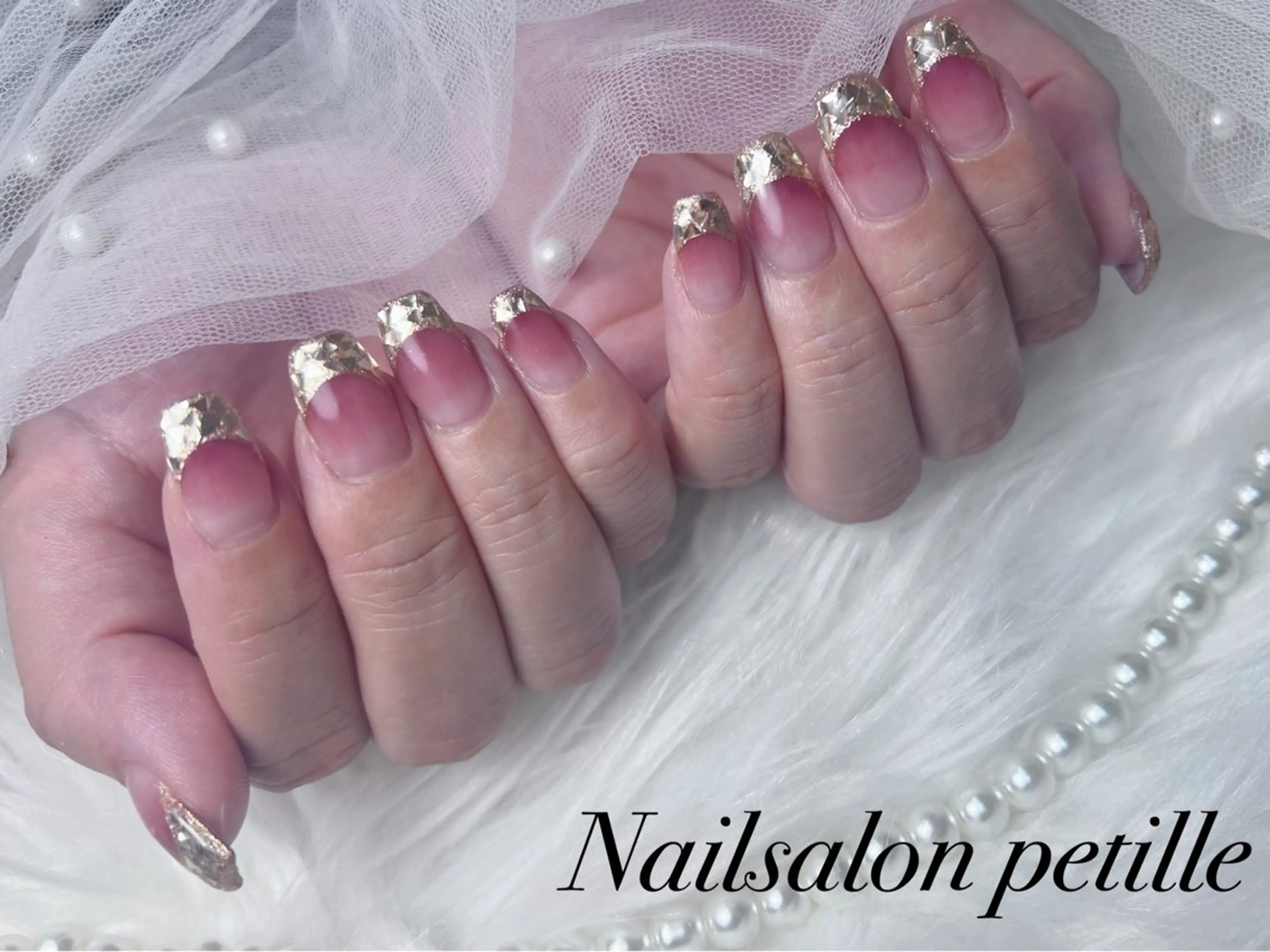 ネイル ハンドネイル Nailsalon petille所属・H azのネイルデザイン