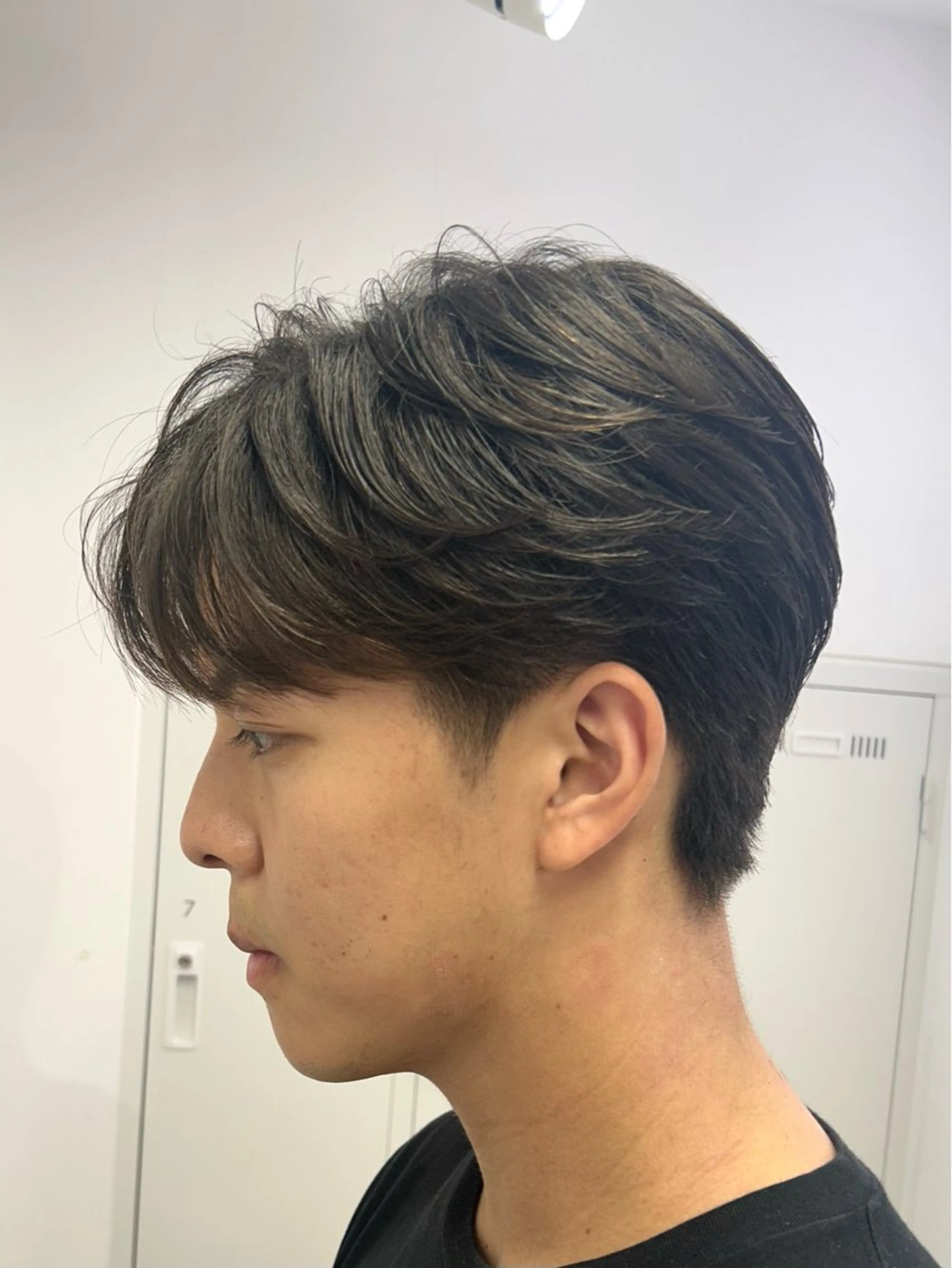 ミディアム パーマ メンズ カット パーマ ♠️メンズ特化／ 社 由樹♠️のヘアスタイル