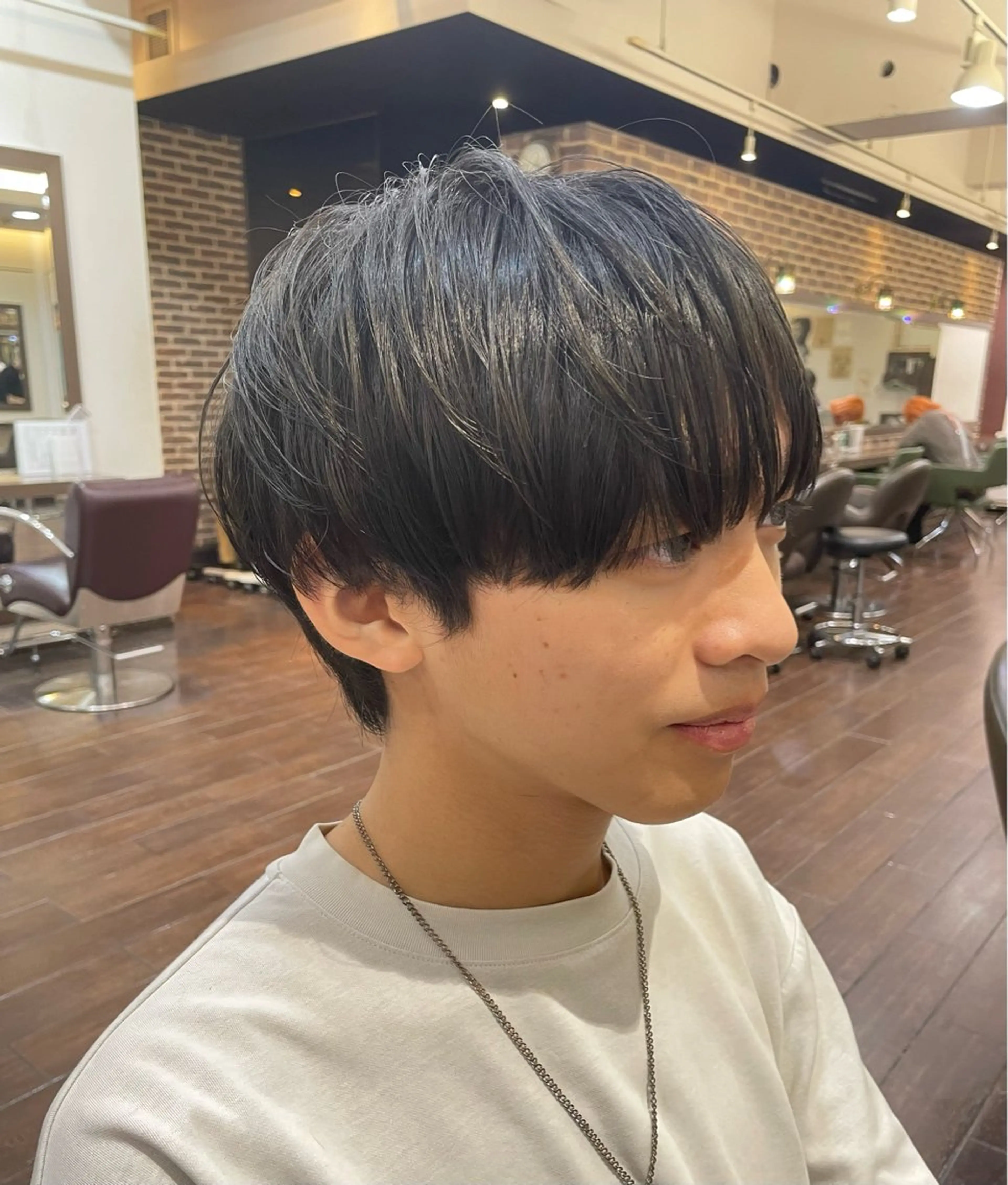 ショート カラー カット ‪るか/‪透明感 カラー/アレンジのヘアスタイル