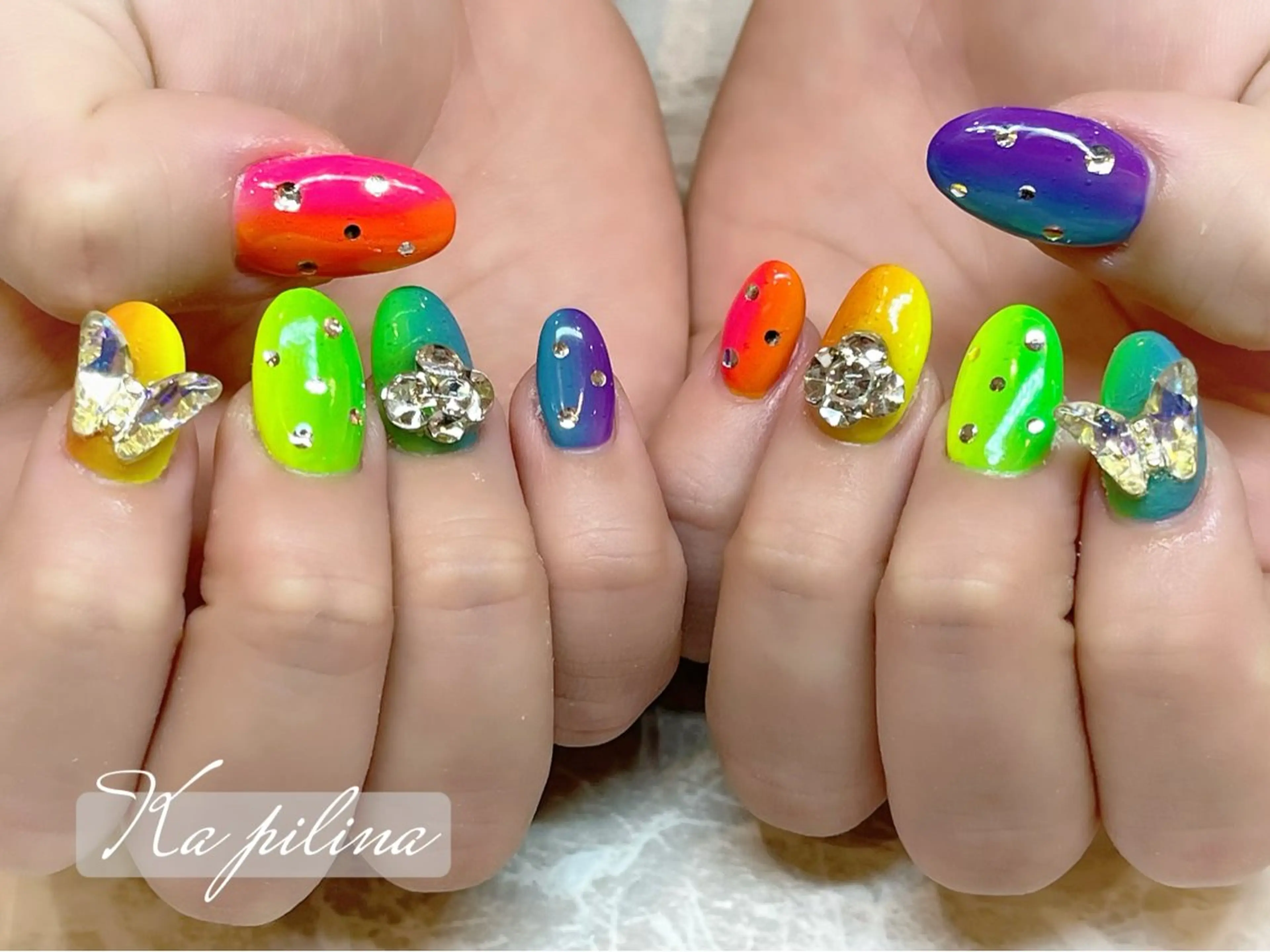 ネイル Ka pilina所属・♡プライベートサロン Ka pilina♡のネイルデザイン