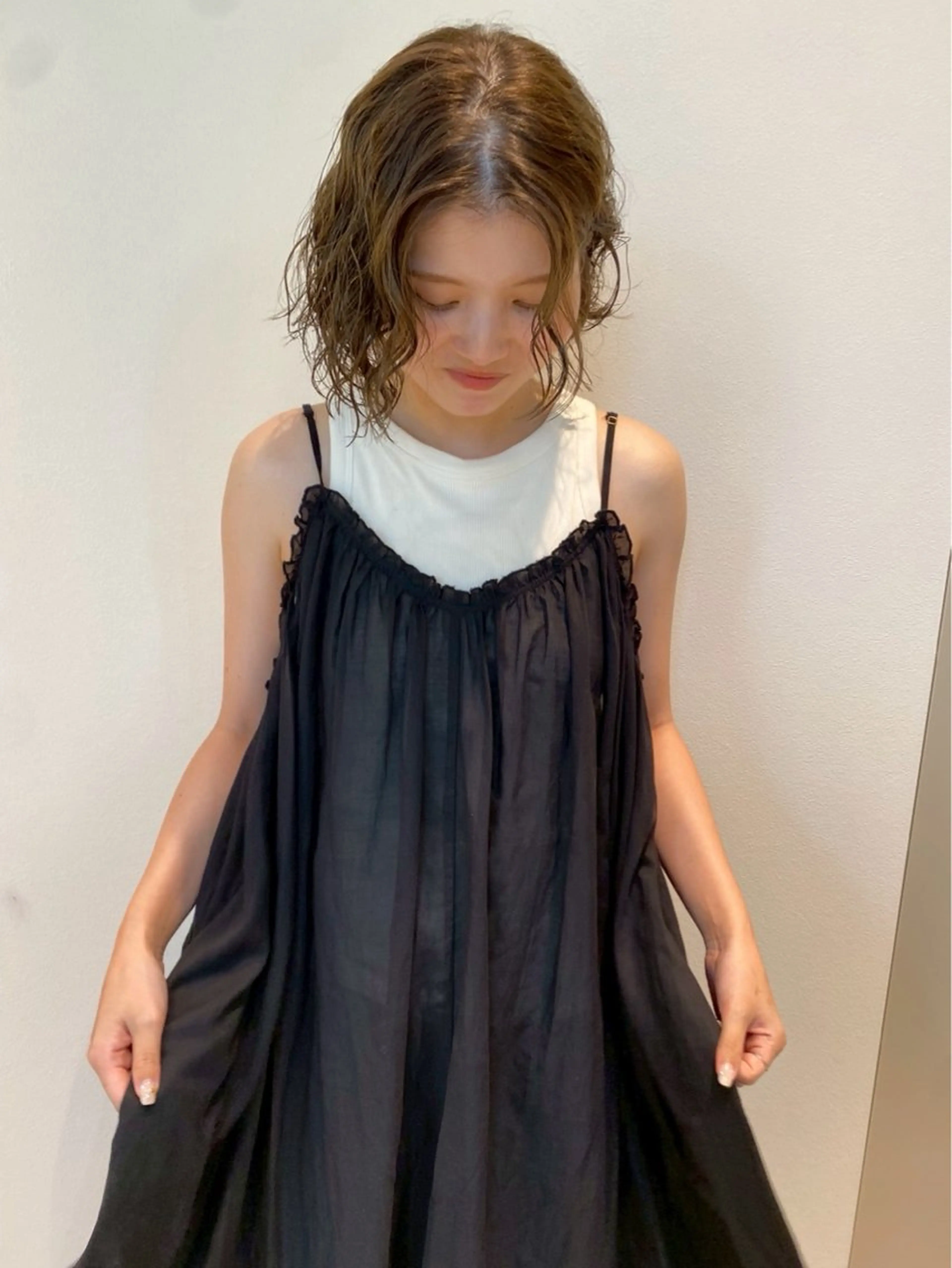 カラー yana /カラーモデルのヘアスタイル