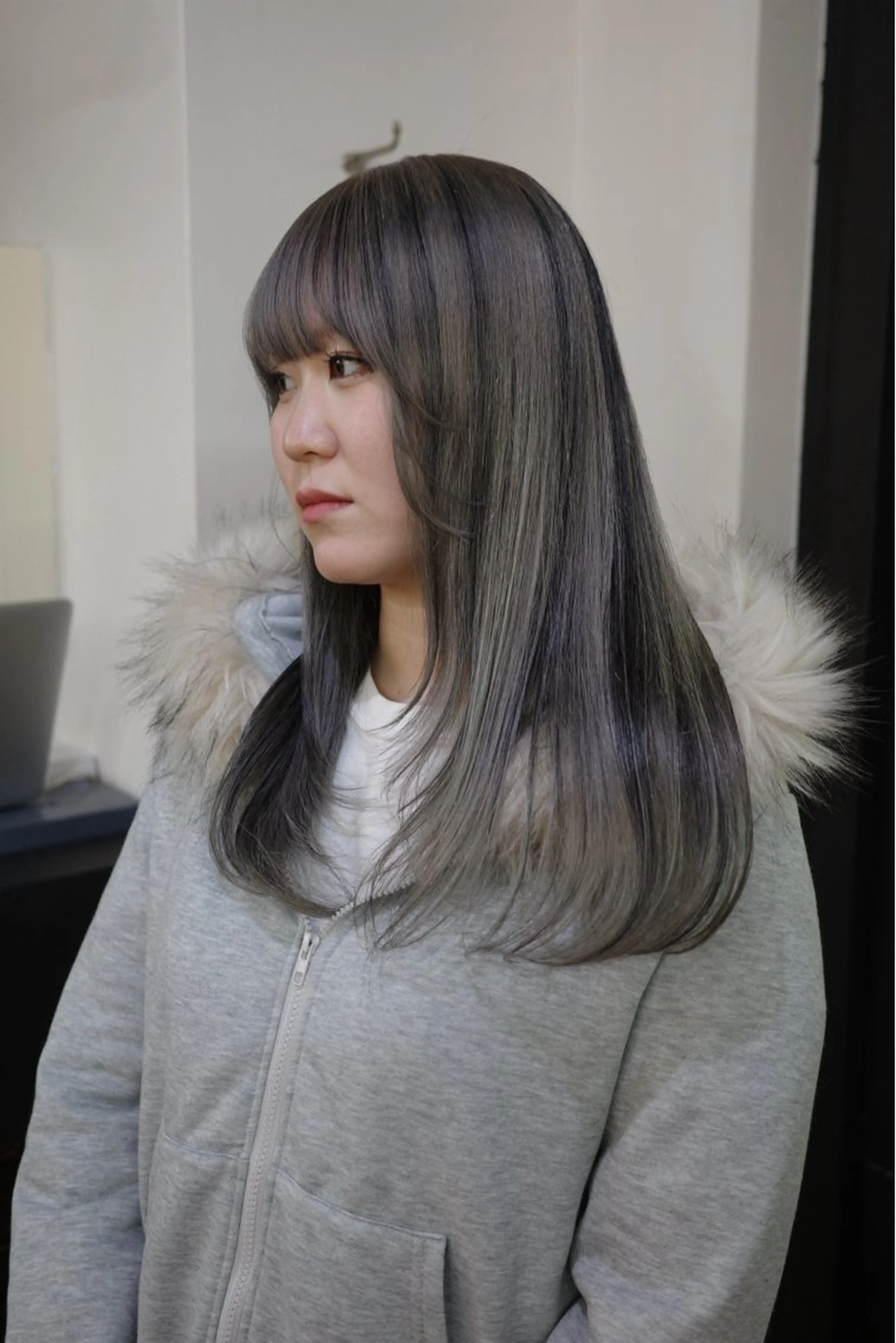 ロング カラー ハイトーンカラー ⭐️NAZUNAのヘアスタイル