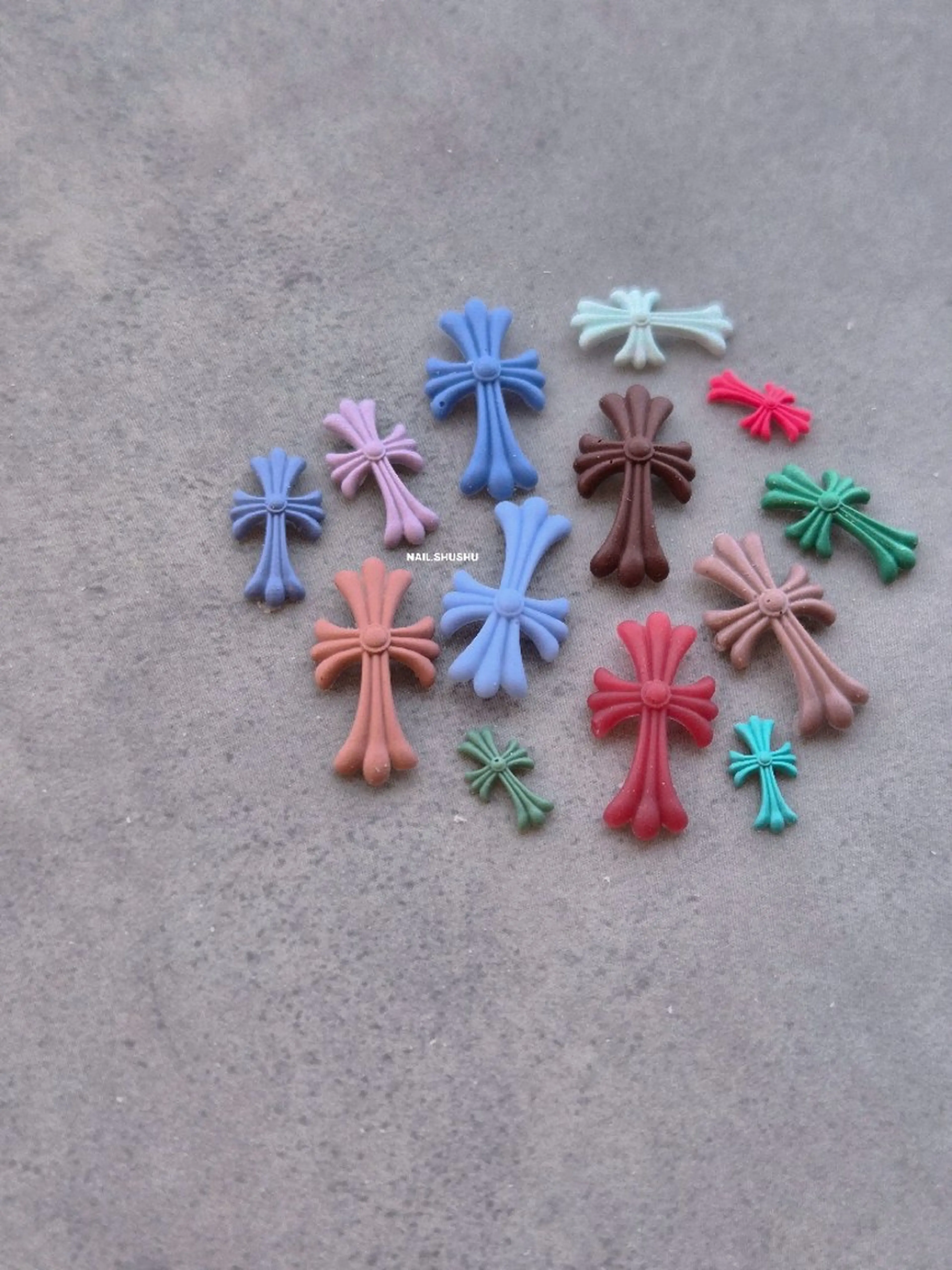 ネイル ハンドネイル 3dパーツ/流行り 👧shushu❤️のネイルデザイン