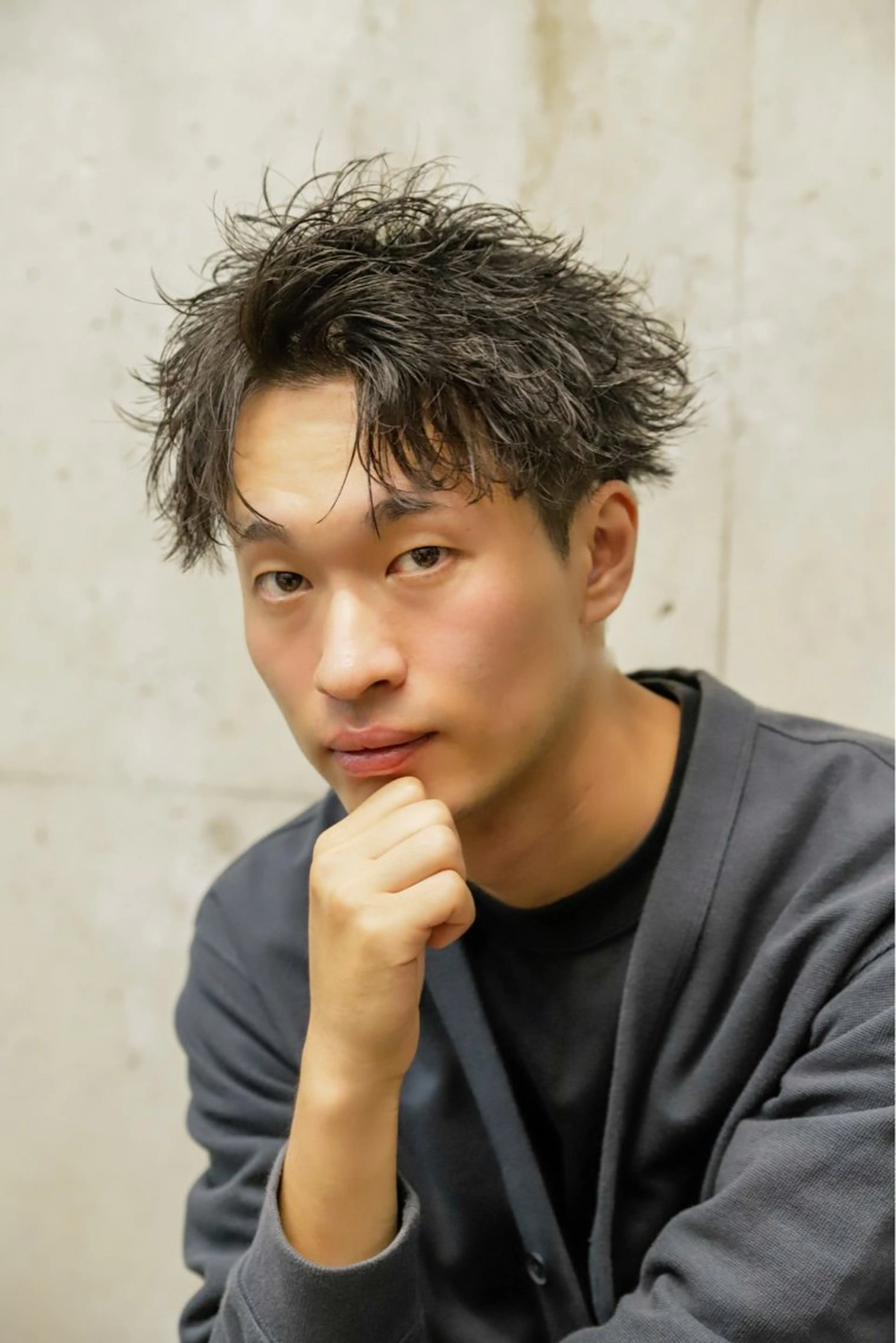 ショート パーマ メンズ alma 後藤 遼斗のヘアスタイル