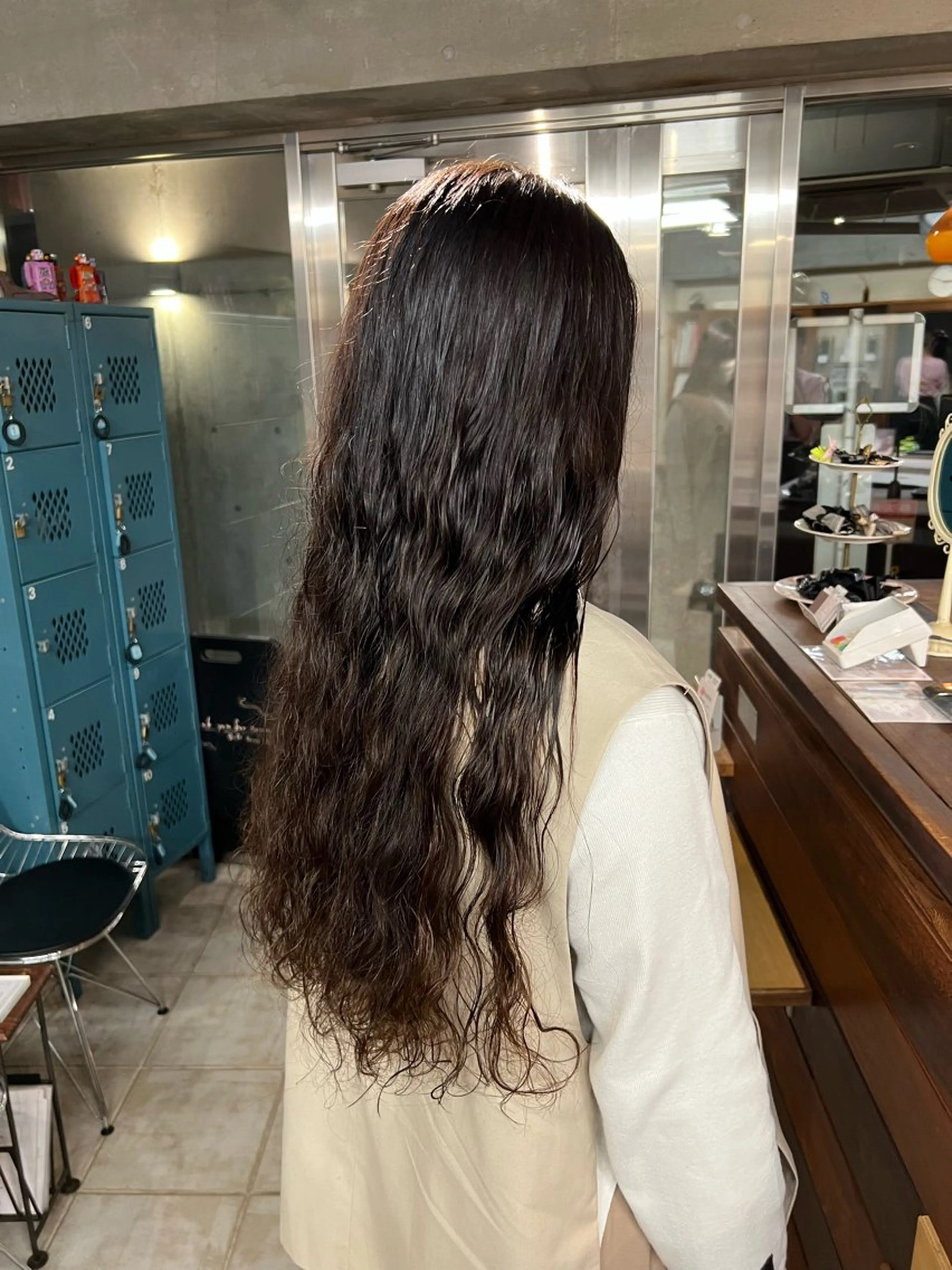 ロング ロング 土田かほ/本日🈳 透明感カラー🍃のヘアスタイル