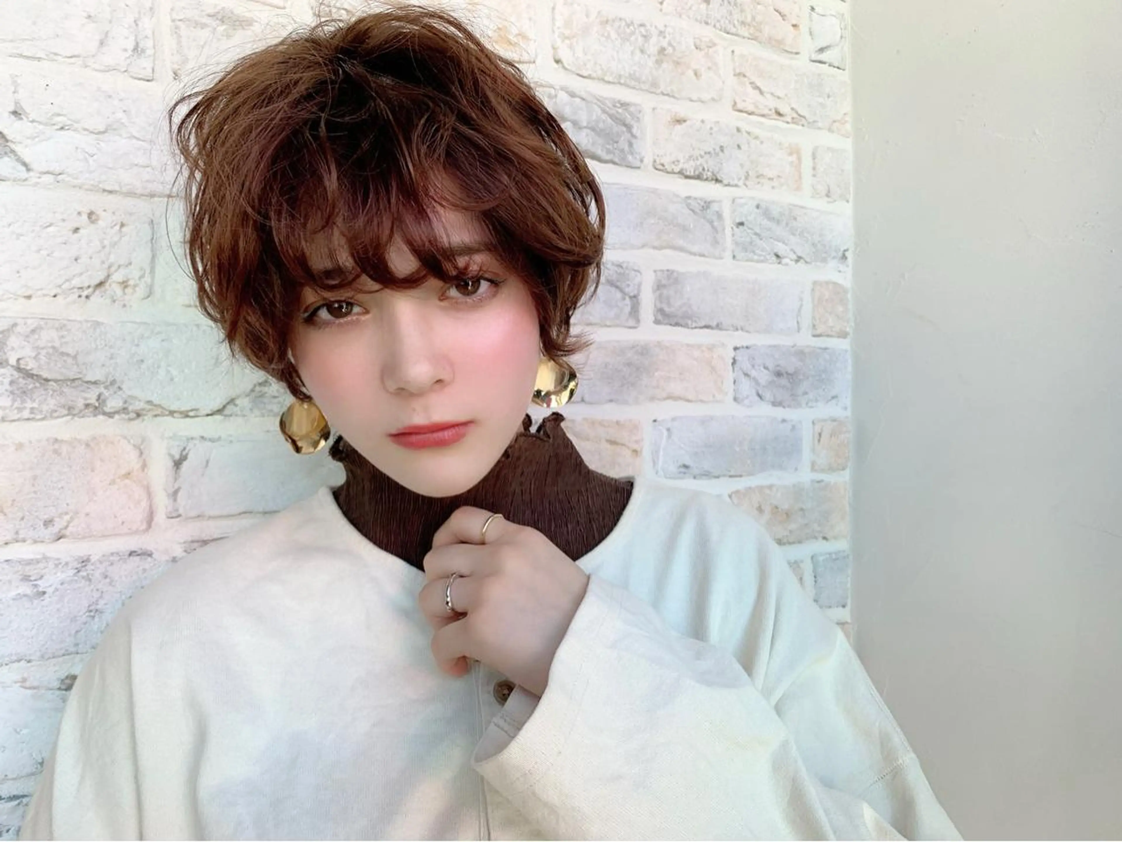 ショート カラー 鈴木 一貴のヘアスタイル