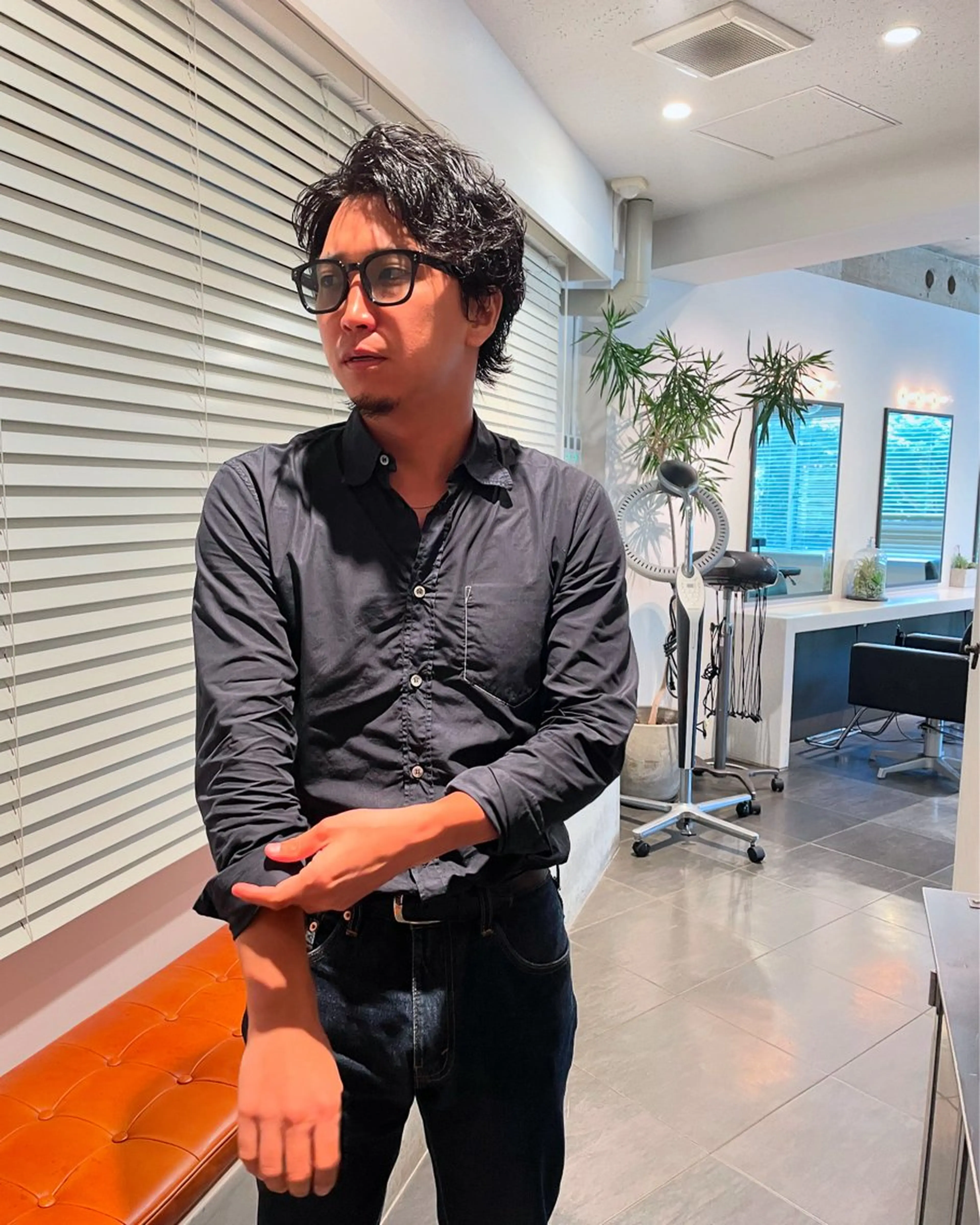 ショート パーマ メンズ カット パーマ トリートメント 優作 〜圧倒的信頼〜のヘアスタイル